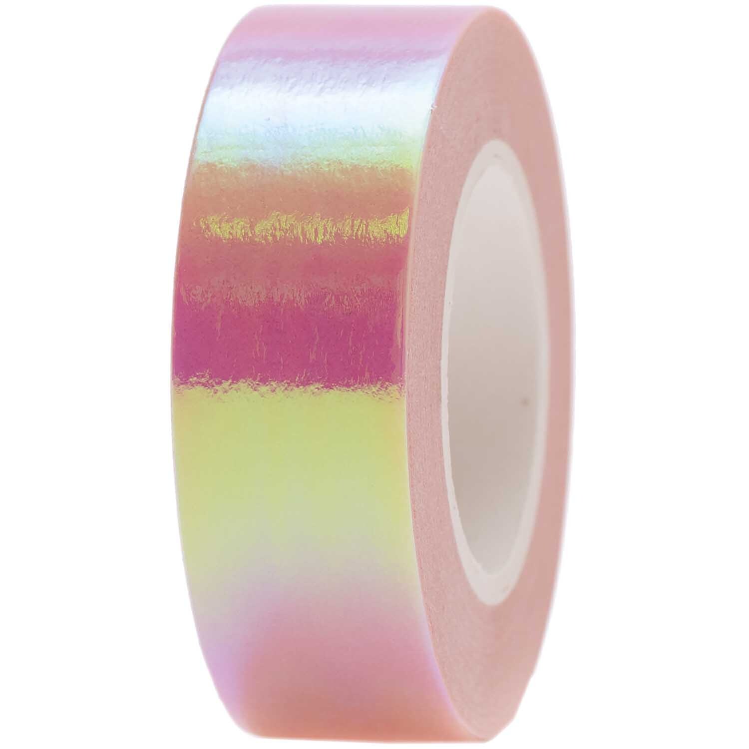 Paper Poetry Tape irisierend 15mm 10m Farbe Rosa von Rico Design Paper Poetry Tape irisierend 15mm 10m von Rico Design in schimmerndem Rosa, ideal für kreative Bastelprojekte.