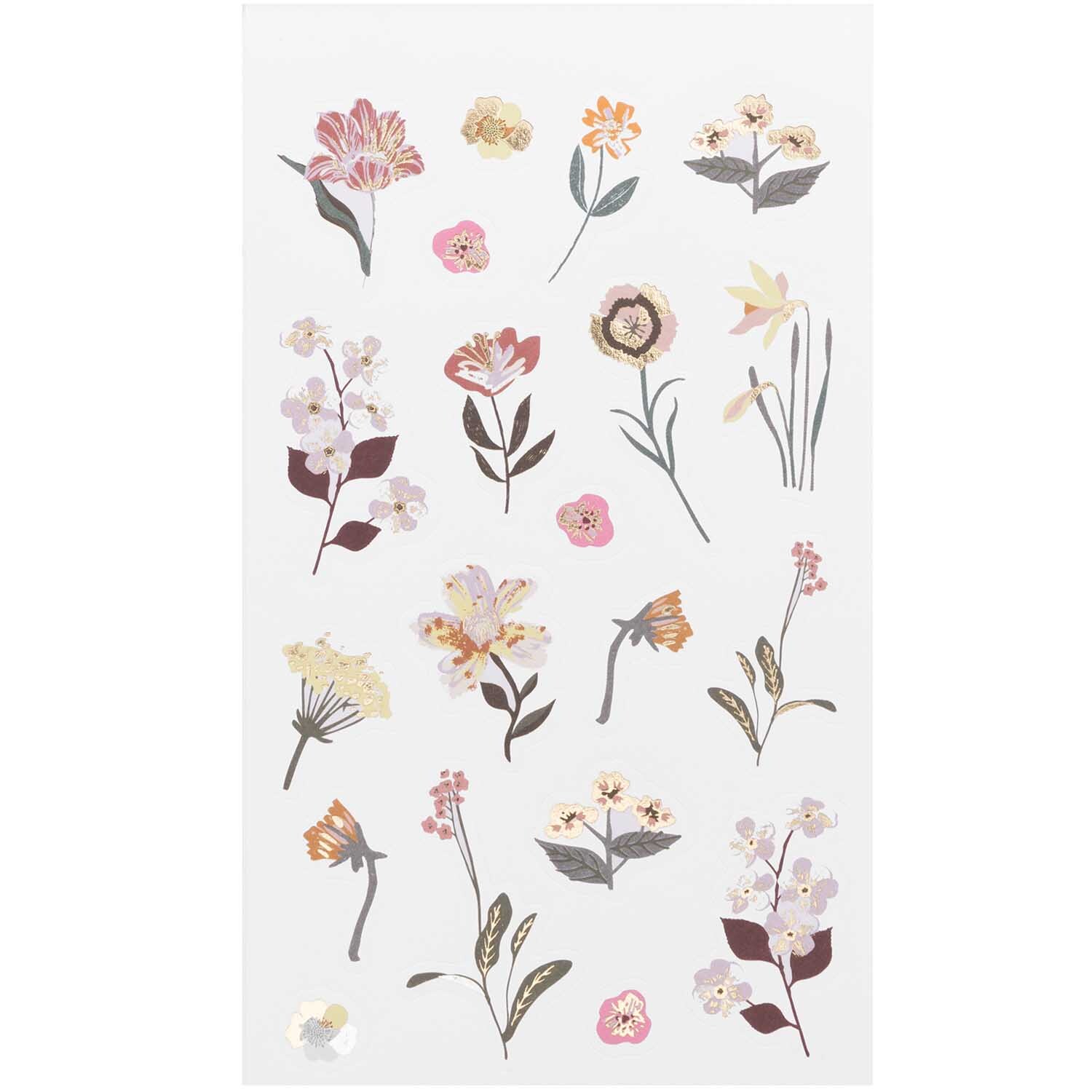 Paper Poetry Sticker Nature Matters mauve 4 Blatt von Rico Design