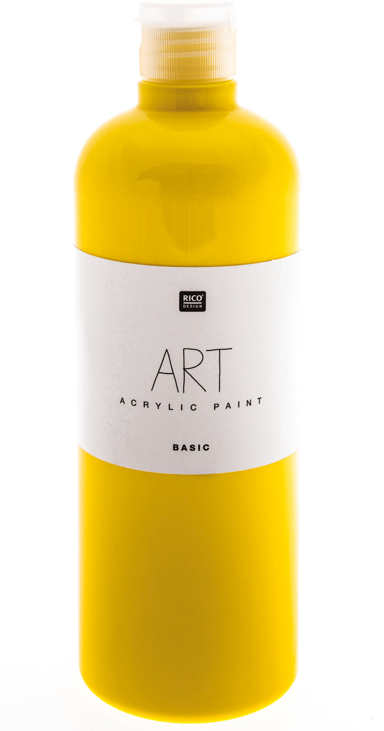 ART Künstler Acrylfarbe 750ml Farbe Gelb von Rico Design ART Künstler Acrylfarbe 750ml Farbe Gelb von Rico Design