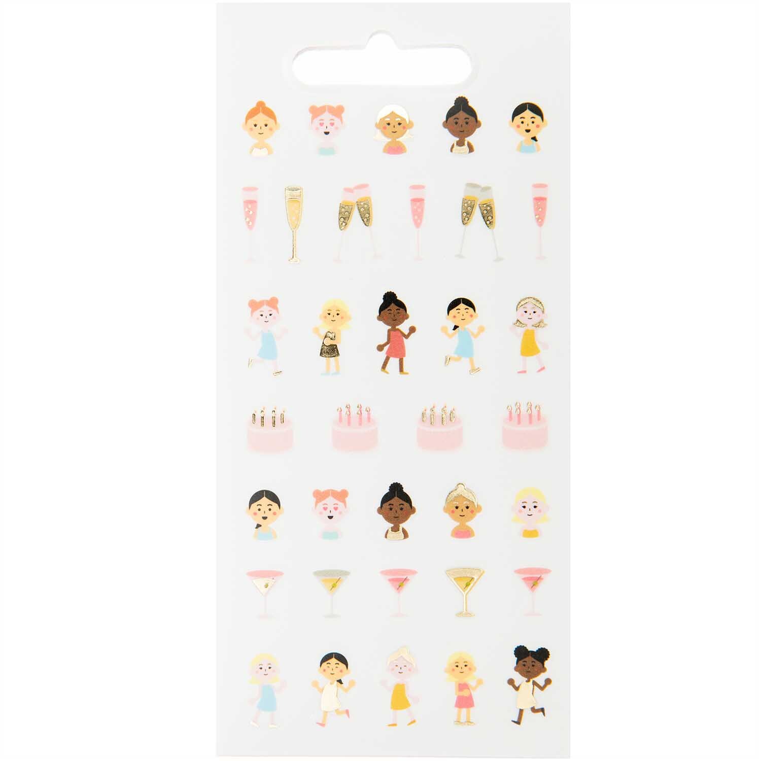 Paper Poetry Stickerbuch Activity 10 Blatt von Rico Design Paper Poetry Stickerbuch Activity 10 Blatt zeigt bunte Figuren, Getränke und Kuchen von Rico Design.