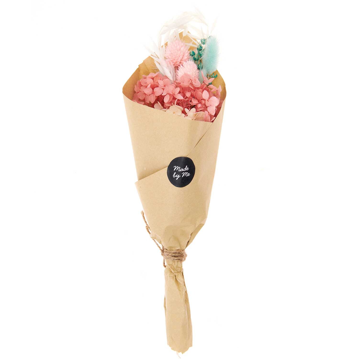 Trockenblumenstrauß pastell-türkis 30cm 13-teilig von Rico Design