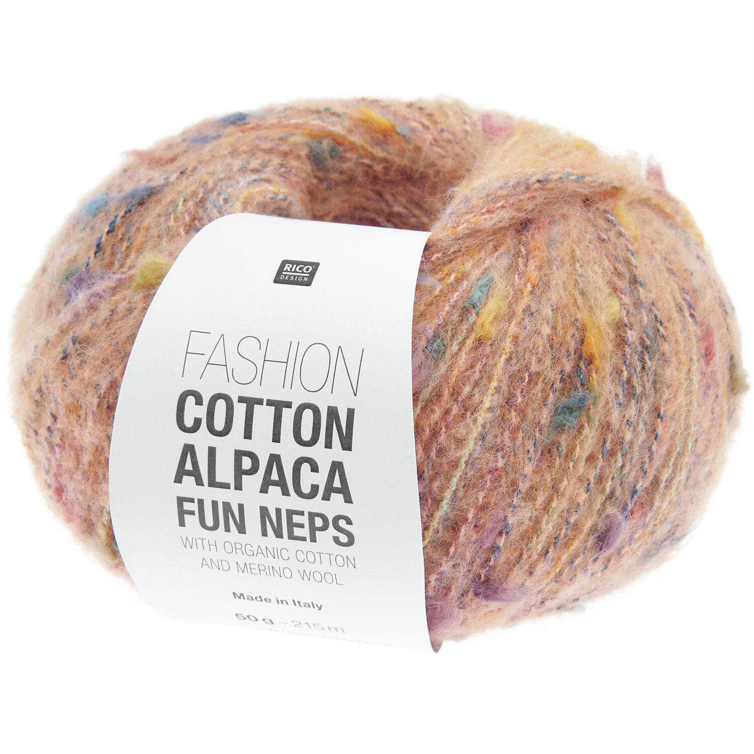 Fashion Cotton Alpaca Fun Neps 50g 215m Couleur Abricot from Rico Design Fashion Cotton Alpaca Fun Neps 50g 215m Couleur Abricot from Rico Design