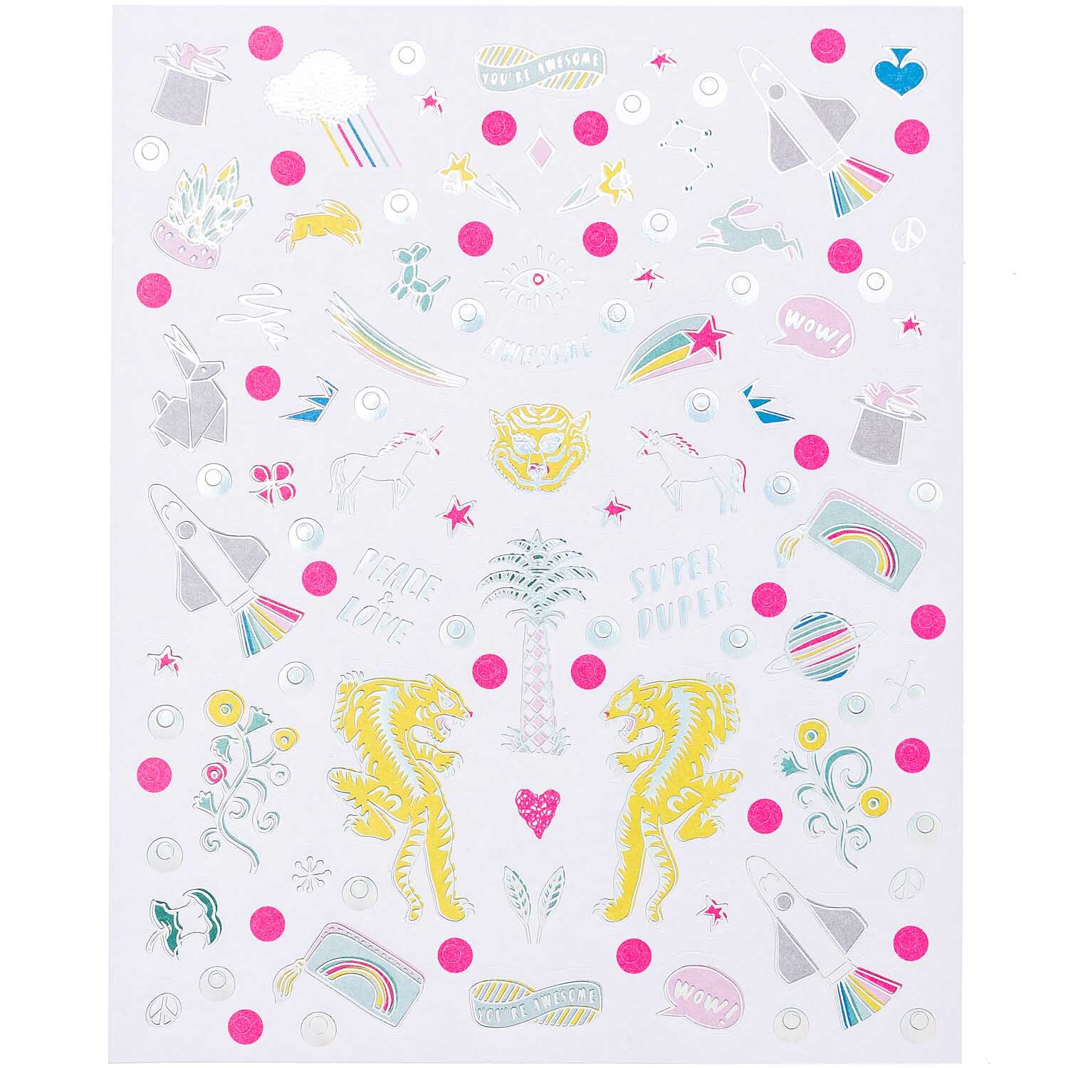 Paper Poetry Sticker Wonderland 6 sheets from Rico Design