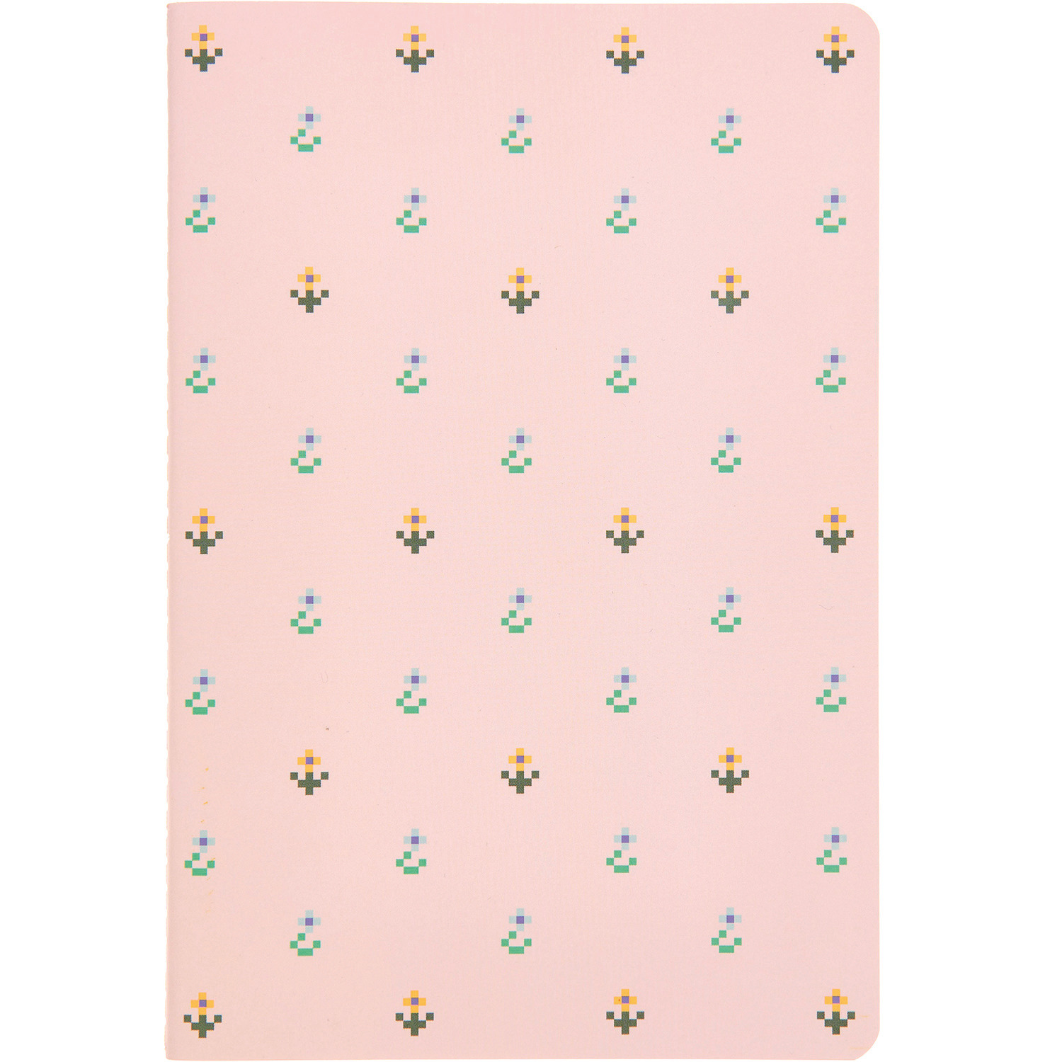 Paper Poetry Notizbücher Blumen A5 100g/m² 2 Stück von Rico Design Paper Poetry Notizbücher Blumen mit zartem Blumenmuster auf rosa Hintergrund, A5, 80 Seiten.
