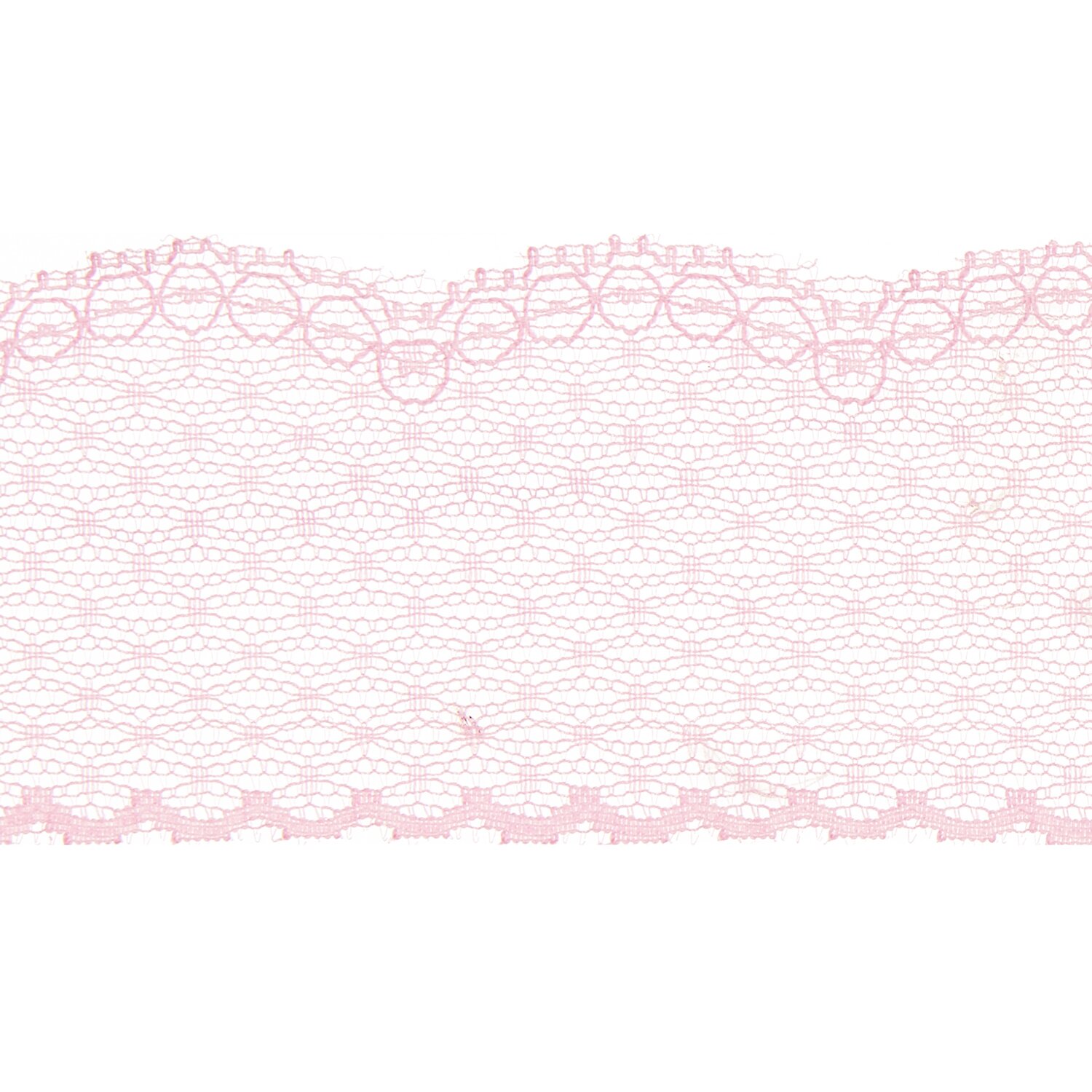 Paper Poetry Spitzenband Pünktchen 58mmx3m Farbe Rosa von Rico Design Paper Poetry Spitzenband Pünktchen in zartem Rosa von Rico Design, 58mm breit und 3m lang, ideal für kreative Bastelprojekte.