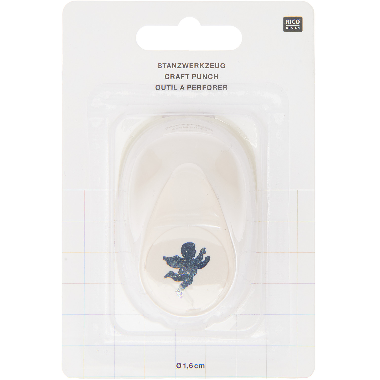 Paper Poetry Stanzer Engel 1,6cm von Rico Design