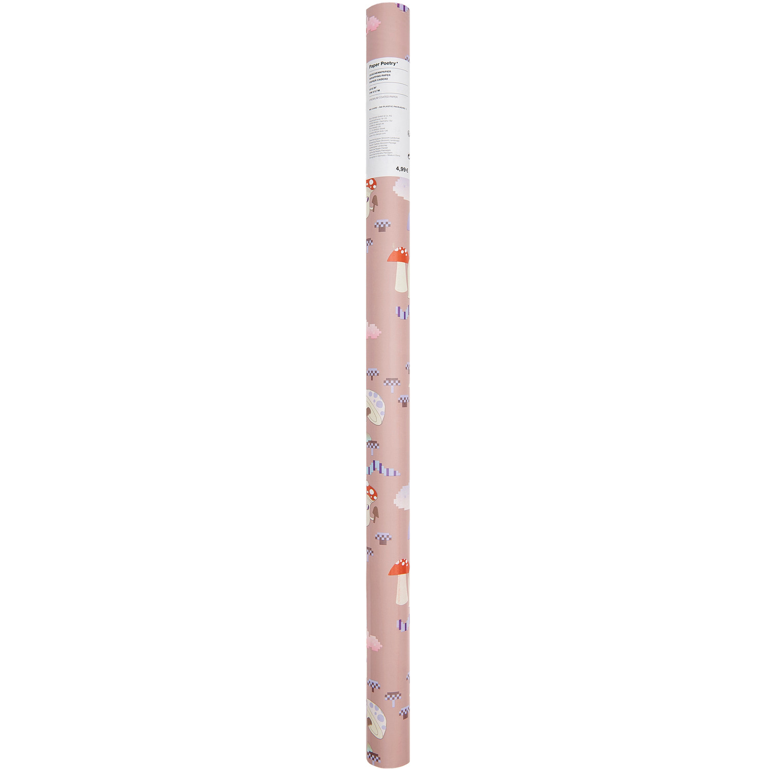 Geschenkpapier Shrooom Landschaft 70cm 2m 80g/m² von Rico Design