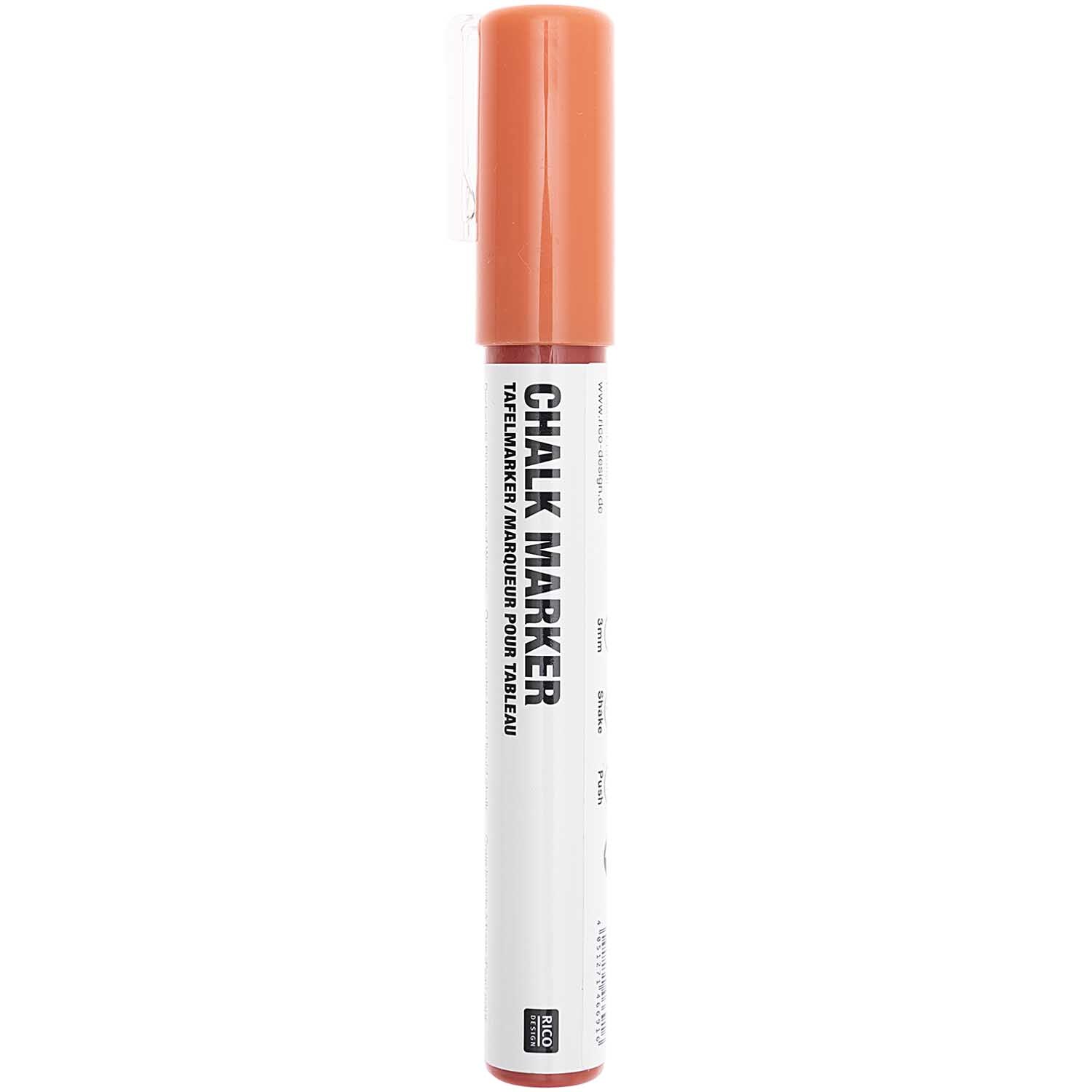 Kreidestift Flüssigkreide 3mm Farbe Koralle von Rico Design Kreidestift Flüssigkreide 3mm von Rico Design in Koralle, ideal für kreative Projekte.