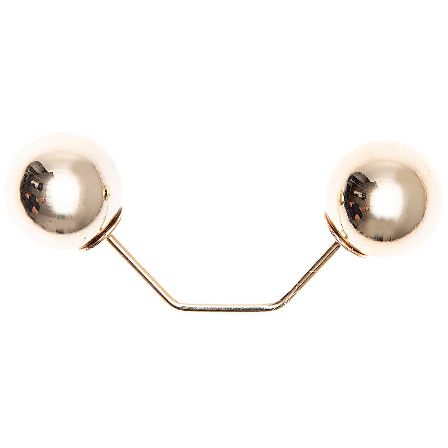 Zwei-Perlen-Pin 65mm 1 Stück Farbe Gold von Rico Design Zwei-Perlen-Pin 65mm von Rico Design in elegantem Goldton, ideal für stilvolle Accessoires.