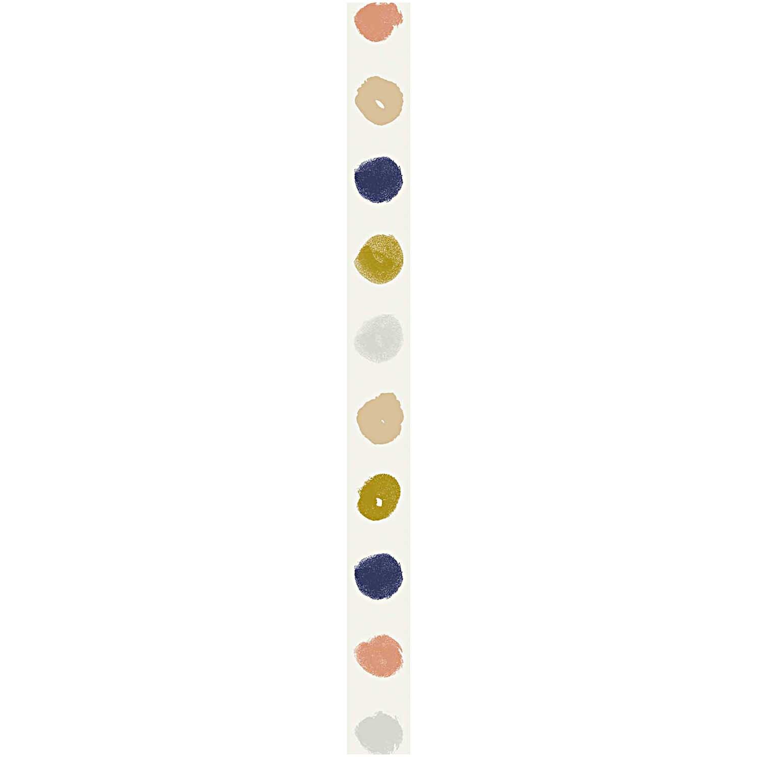 Paper Poetry Tape-Set Crafted Nature 1,5cm 10m 5 Stück von Rico Design Paper Poetry Tape-Set Crafted Nature mit bunten Punkten auf weißem Hintergrund, 1,5 cm breit, 10 m lang, 5 Stück von Rico Design.