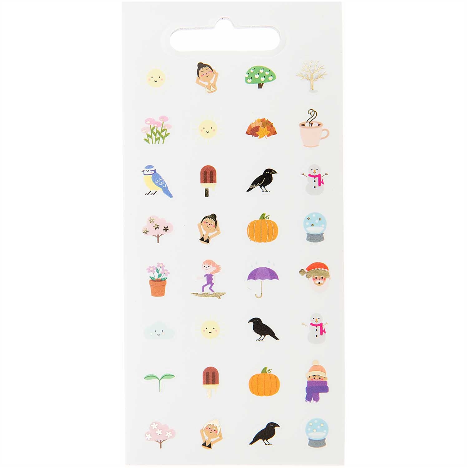 Paper Poetry Stickerbuch Activity 10 Blatt von Rico Design