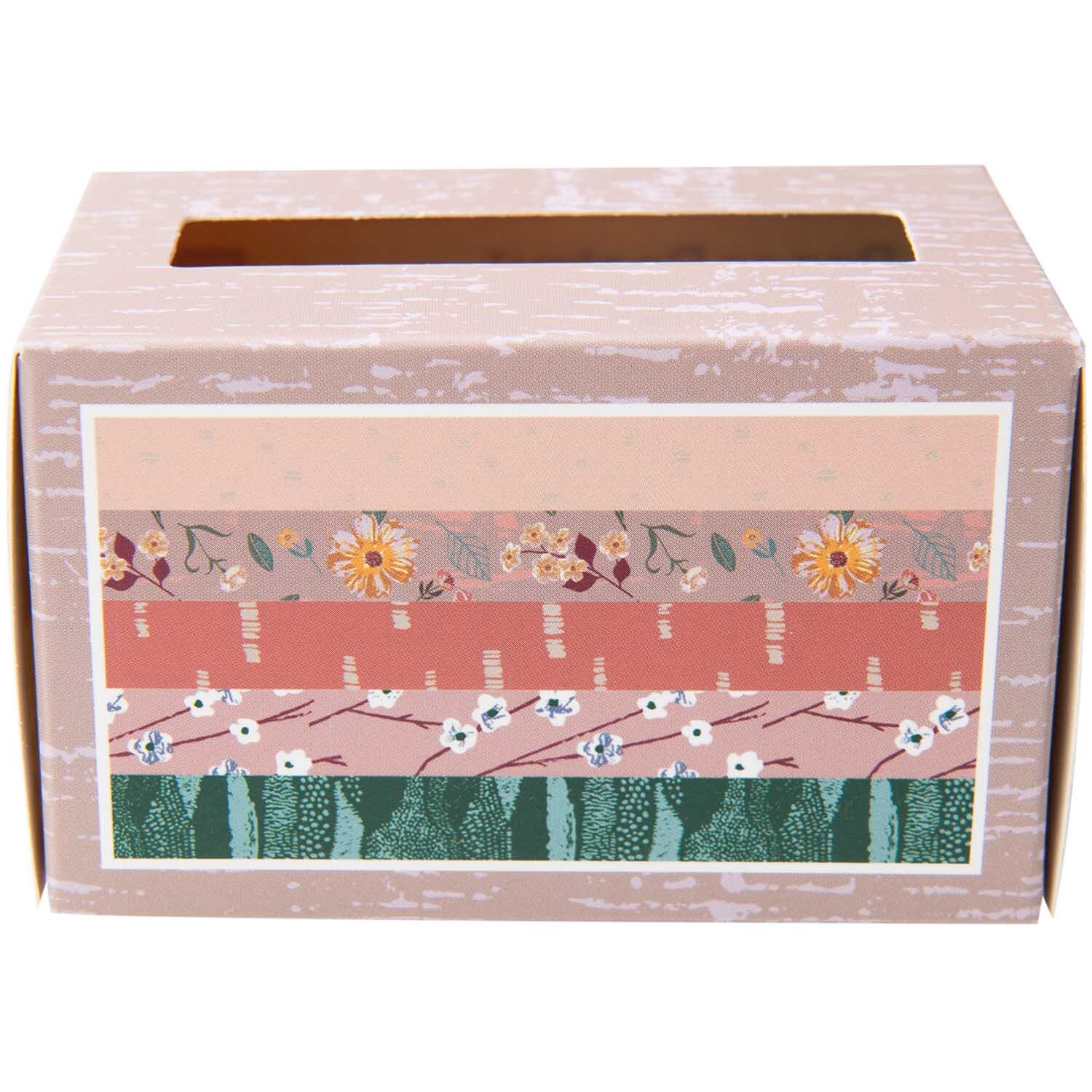 Paper Poetry Tape Set Blumen 5-teilig von Rico Design Paper Poetry Tape Set Blumen: Fünf dekorative Klebebänder mit floralen Mustern in einer Box von Rico Design.