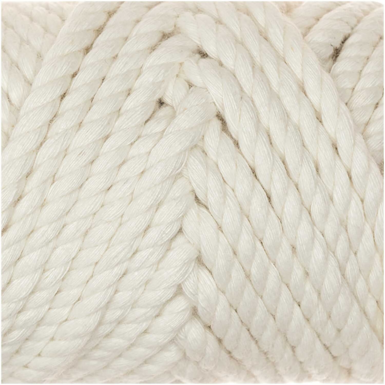 Creative Cotton Cord Makramee-Garn 130g 25m Farbe Creme von Rico Design