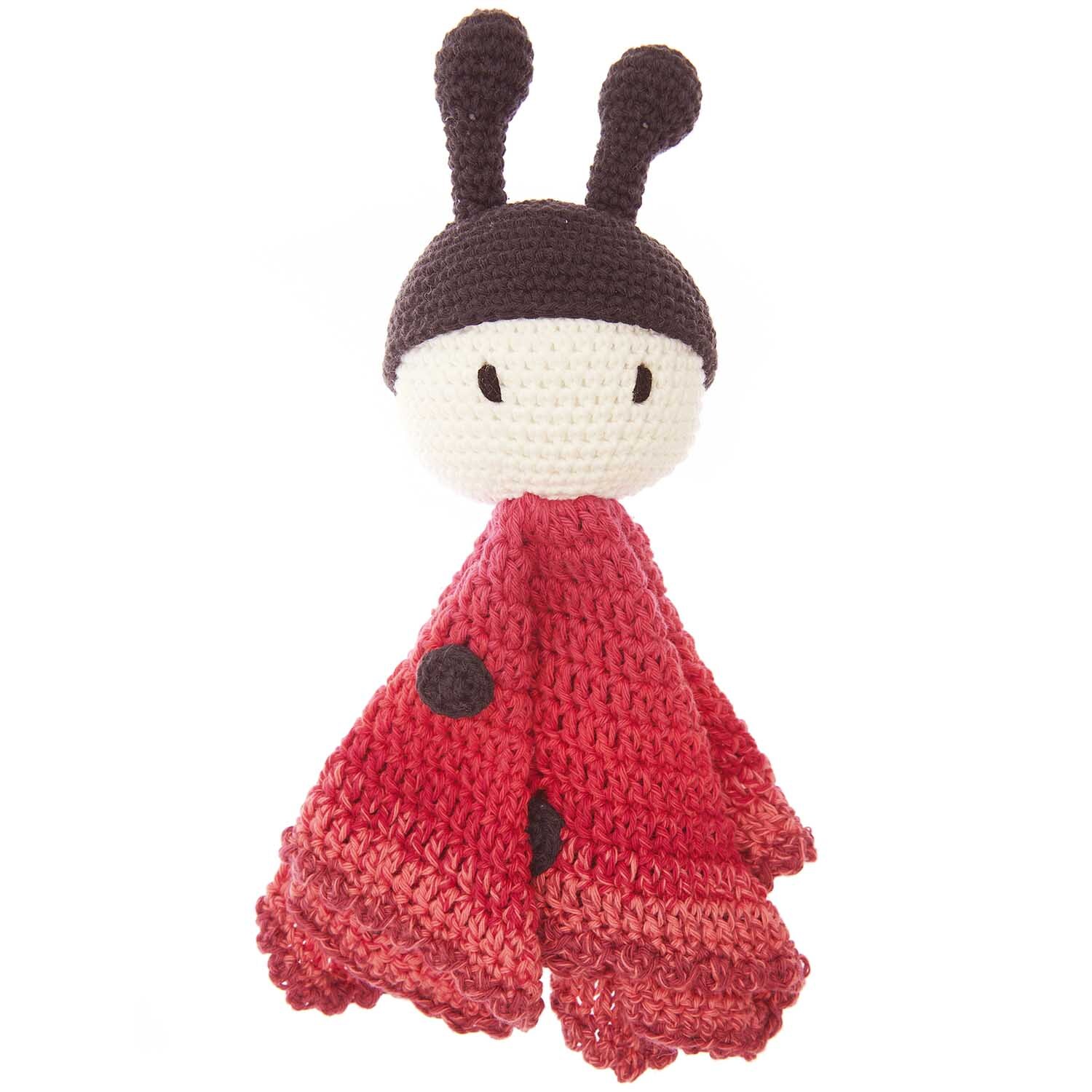 Ricorumi Baby Blankies ladybird crochet set 8 pieces