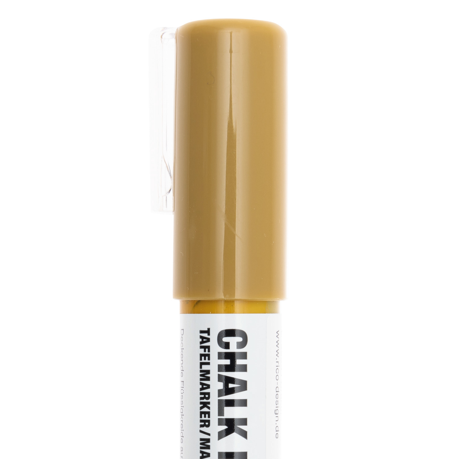 Kreidestift Flüssigkreide 3mm Farbe Senfgelb von Rico Design Kreidestift Flüssigkreide 3mm in Senfgelb von Rico Design, ideal für kreative Projekte.