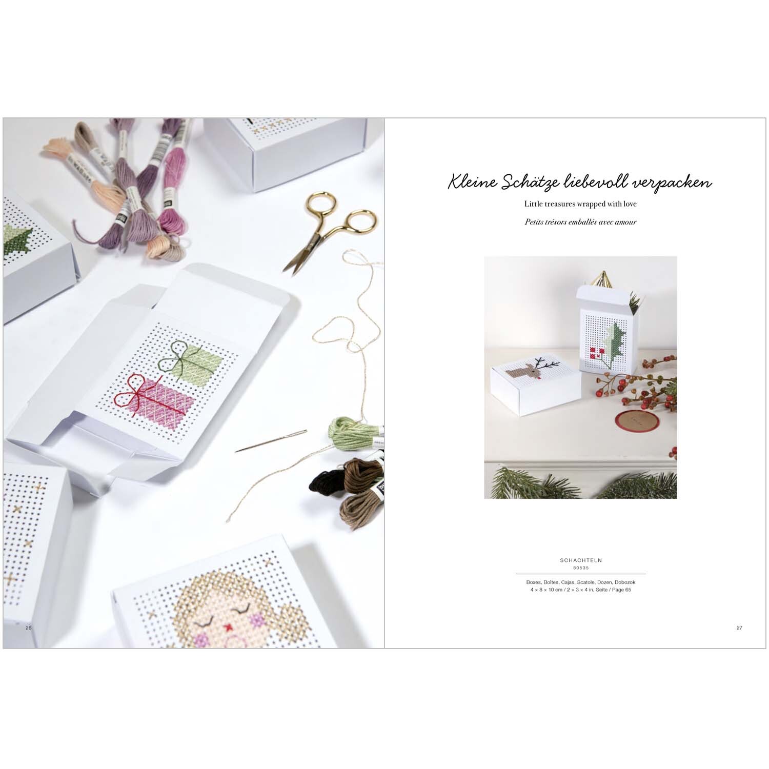 Livret de broderie Christmas is in the air nr. 172 from Rico Design