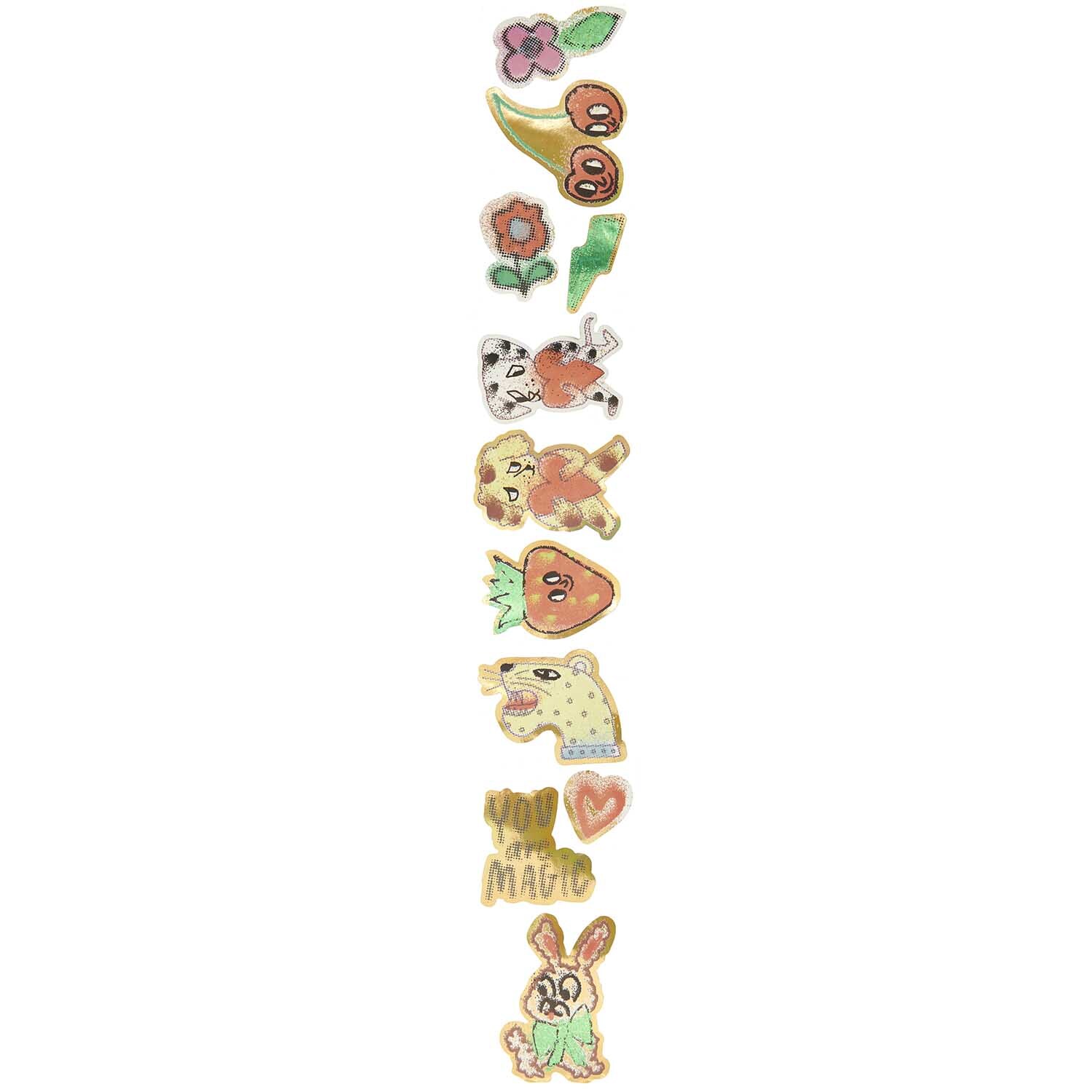 Paper Poetry Sticker Airbrush Ø 5cm 120 Stück auf der Rolle von Rico Design Paper Poetry Sticker Airbrush Ø 5cm 120 Stück auf der Rolle mit bunten, verspielten Motiven wie Blumen, Tieren und inspirierenden Botschaften.