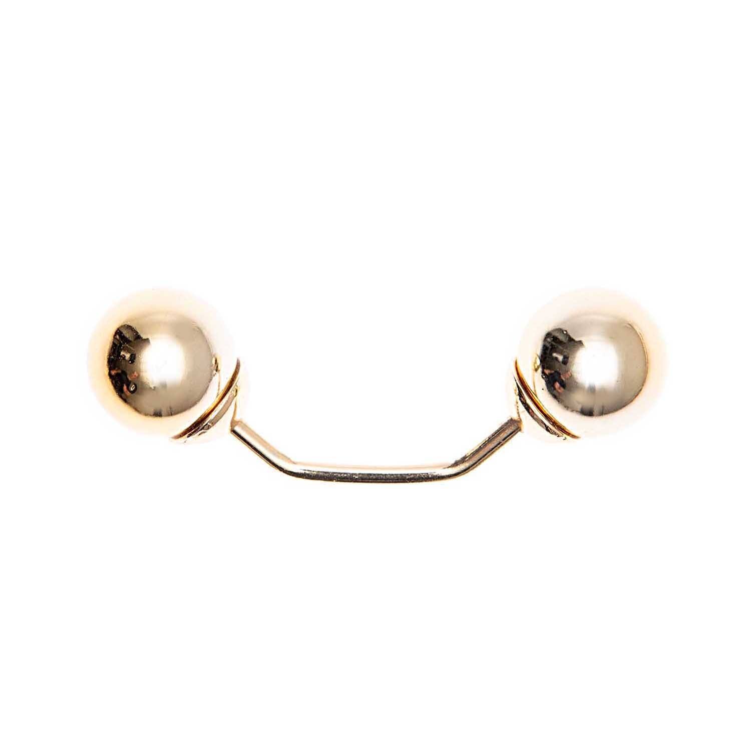 Zwei-Perlen-Pin 48mm 1 Stück Farbe Gold von Rico Design Zwei-Perlen-Pin 48mm 1 Stück Farbe Gold von Rico Design