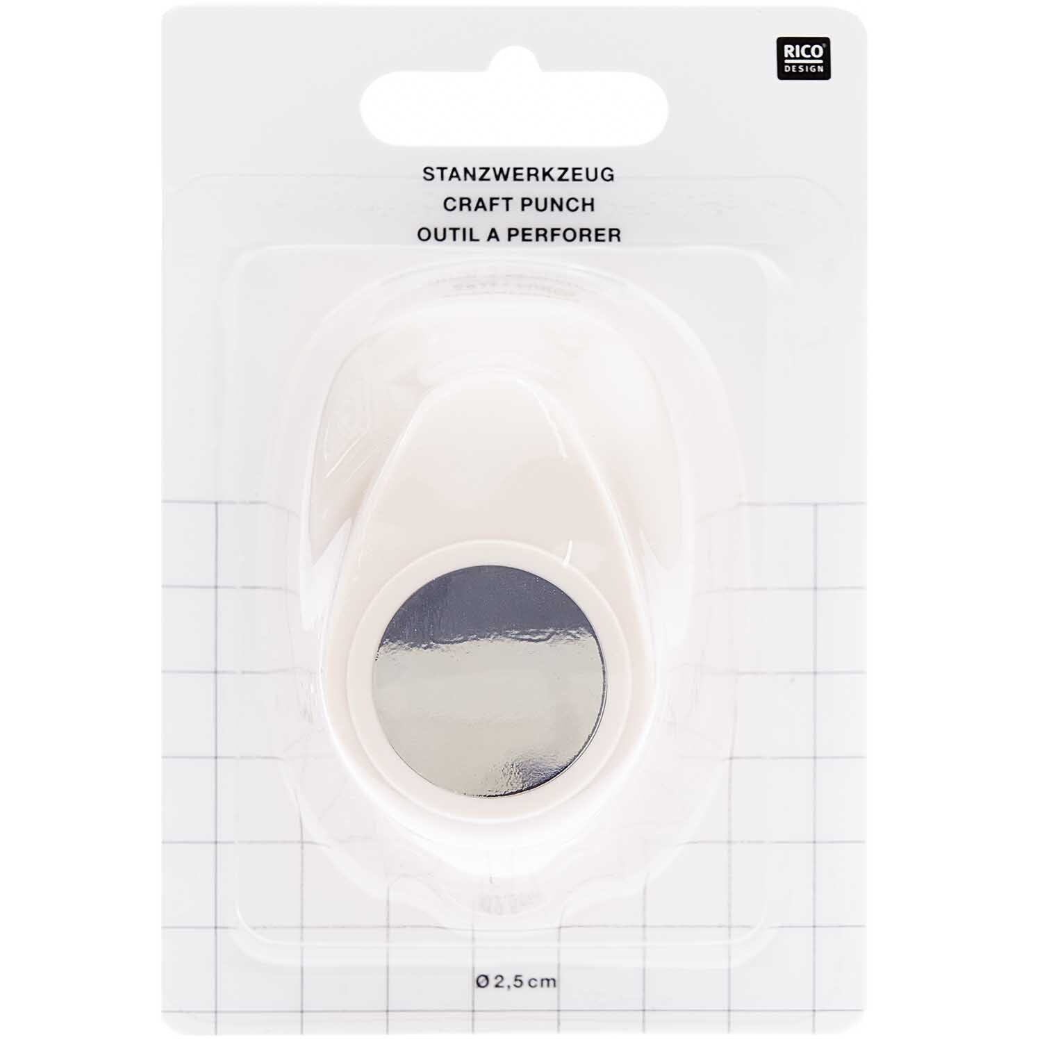 Paper Poetry Stanzer Kreis 2,5cm von Rico Design