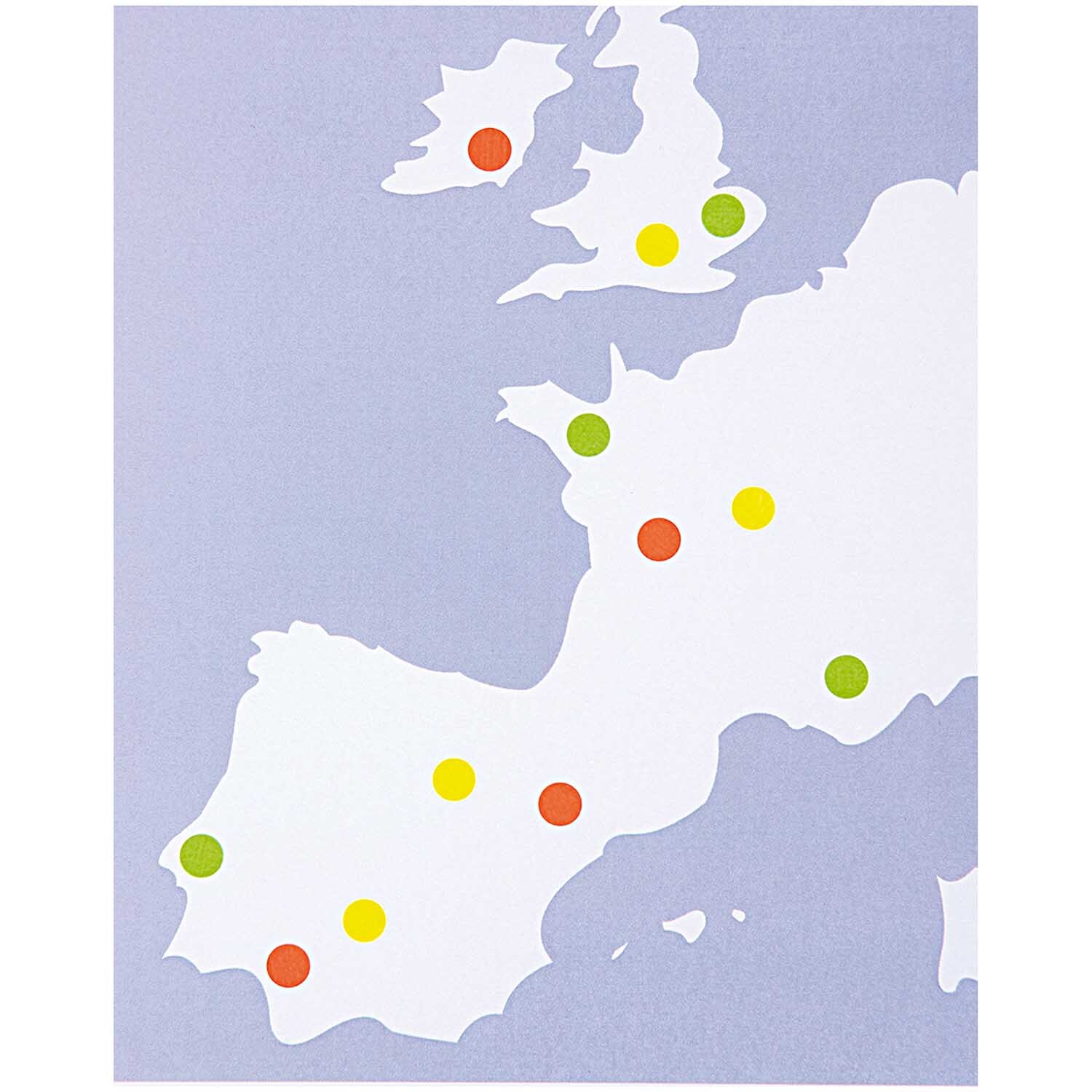 Office Sticker Punkte 8mm 4 Bogen Farbe Neonmix von Rico Design Office Sticker Punkte 8mm 4 Bogen: Karte mit bunten Neonmix-Punkten von Rico Design auf Europa.