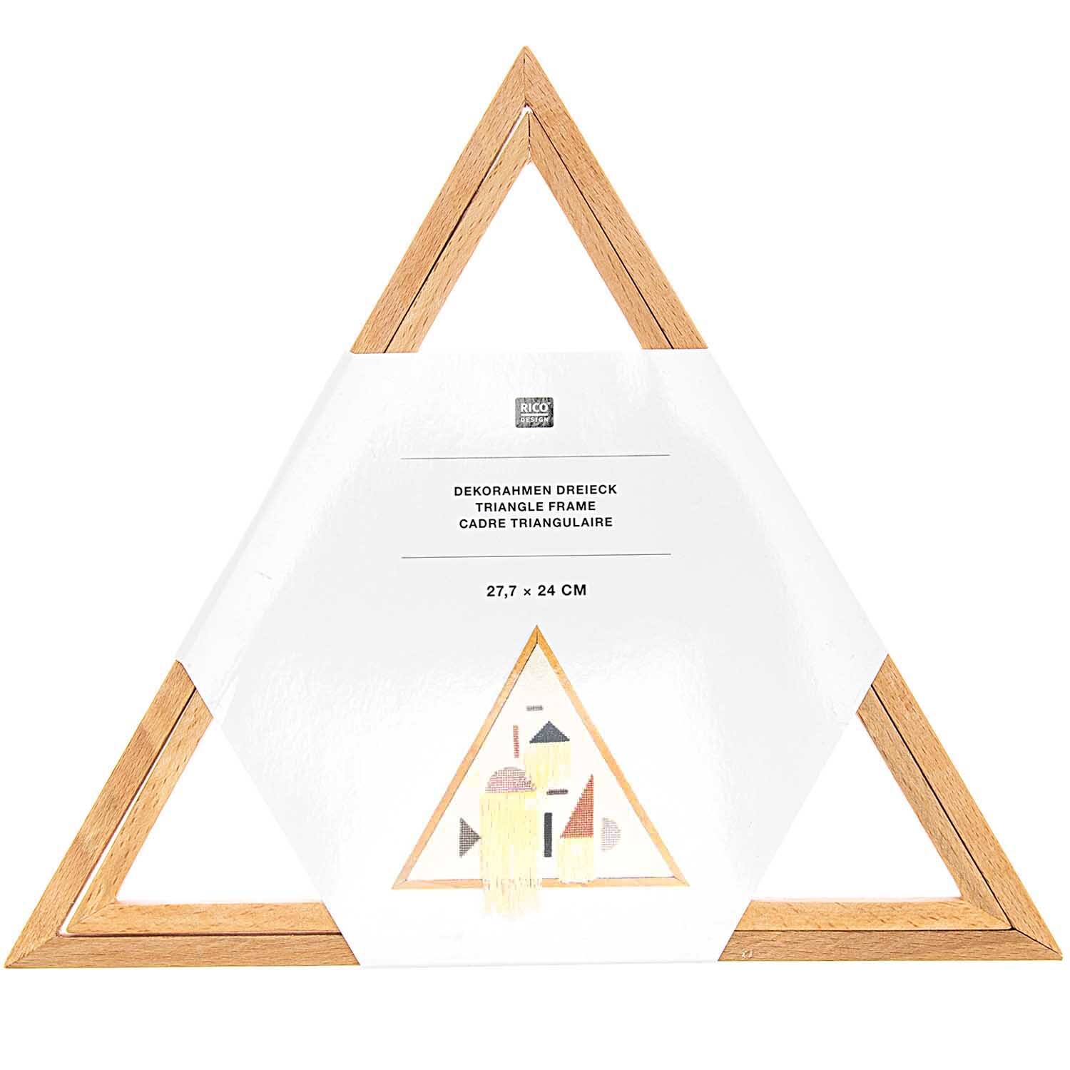 Cadre à broder décoratif triangle from Rico Design