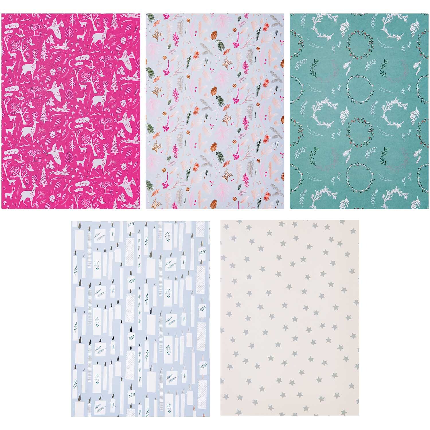 Paper Poetry Motivpapier Nostalgic Christmas pastell 30 Blatt von Rico Design Paper Poetry Motivpapier Nostalgic Christmas zeigt pastellfarbene Designs mit weihnachtlichen Motiven. Ideal für kreative Projekte.