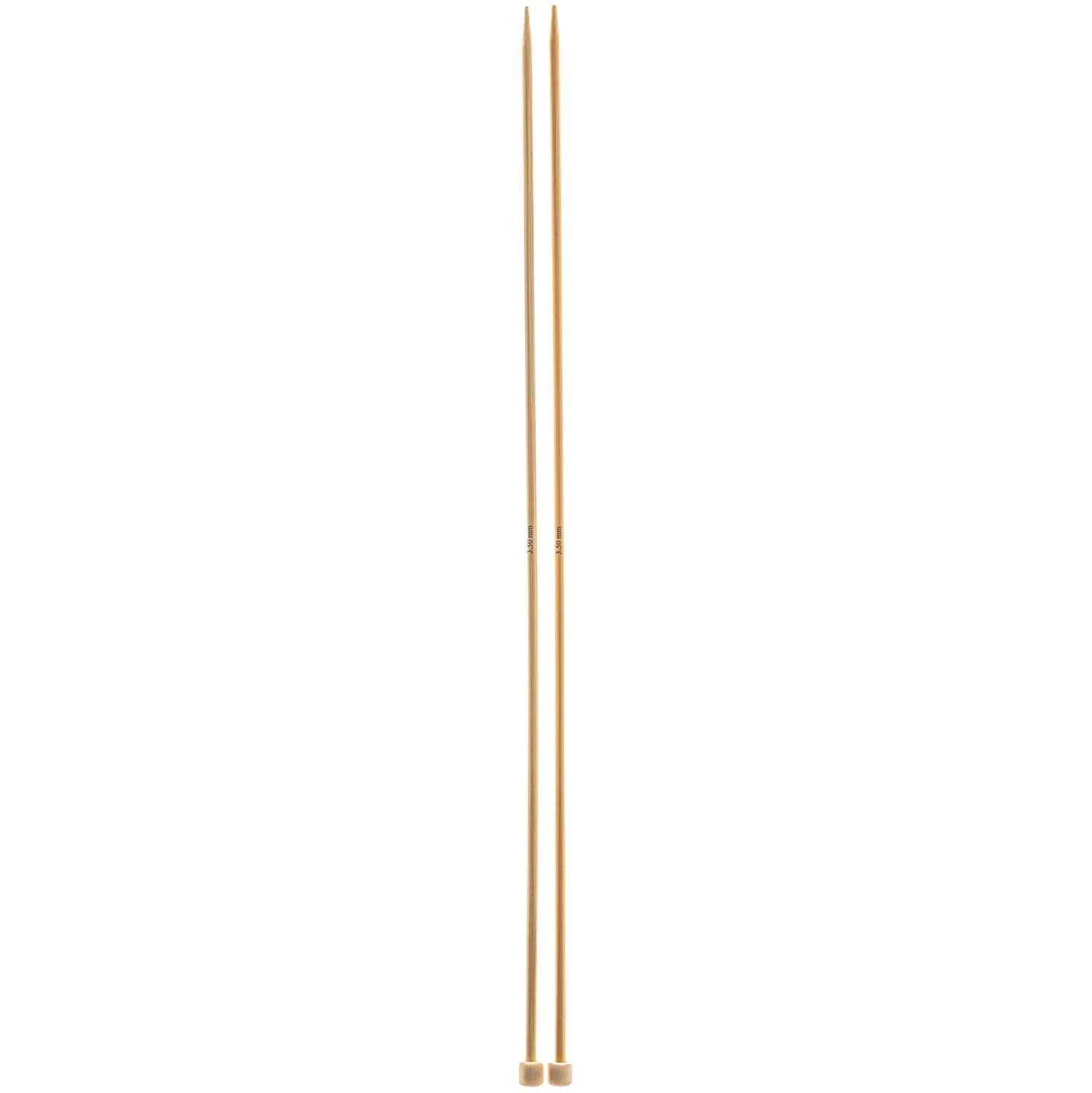 Jacket knitting needles 33cm bamboo Jacket knitting needles 33cm bamboo
