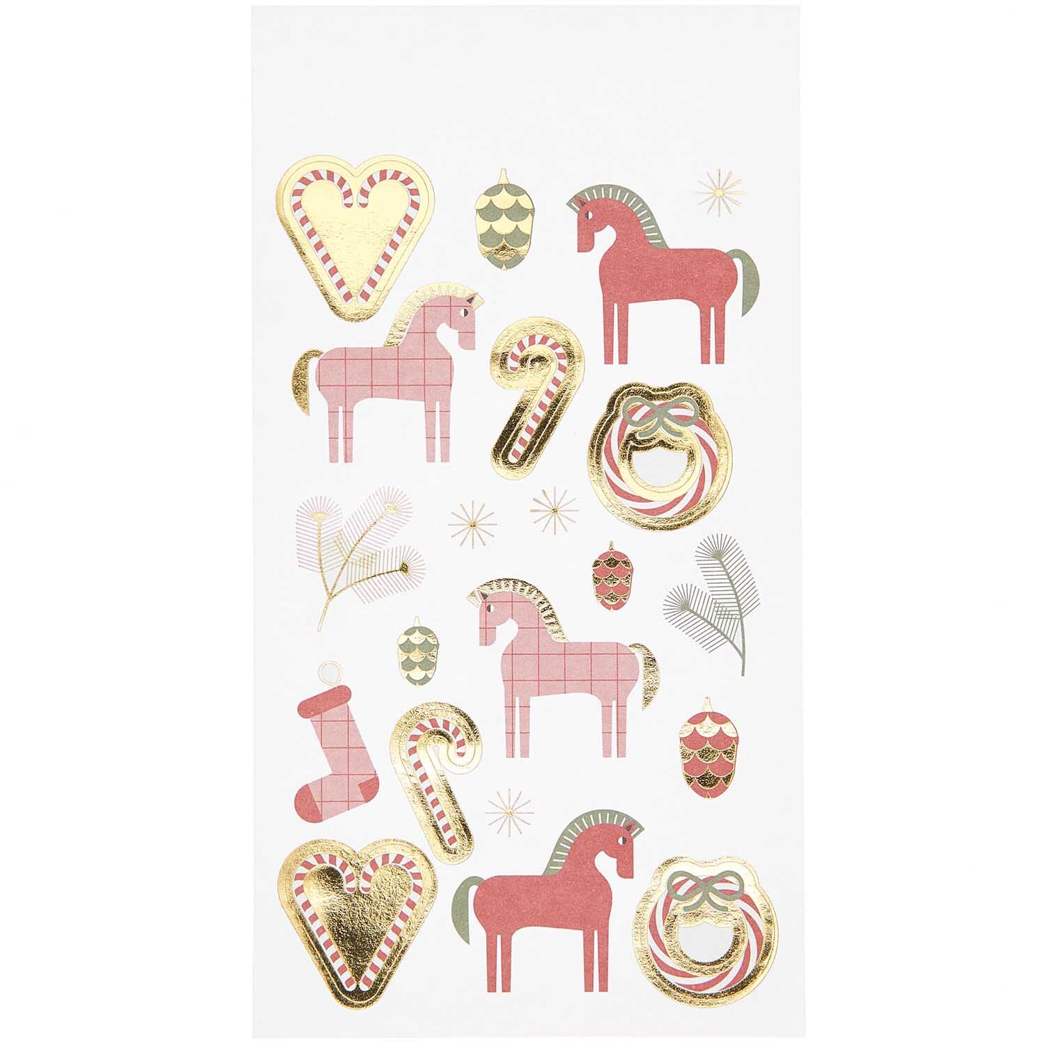 Paper Poetry Sticker Christmas Rocks! 4 Blatt von Rico Design