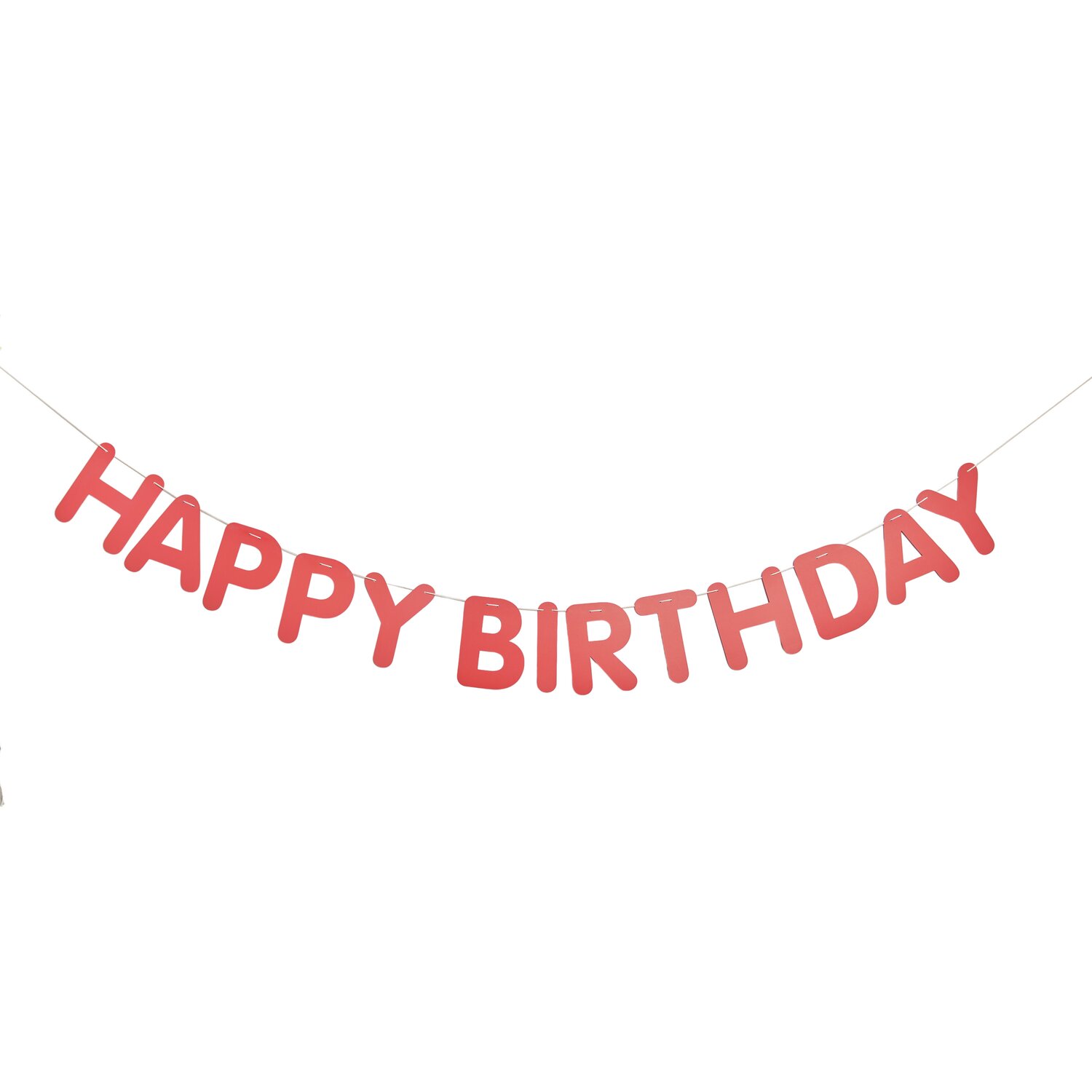 Paper Poetry Girlande Happy Birthday Magic Rainbow 5m Farbe Rot von Rico Design Paper Poetry Girlande Happy Birthday Magic Rainbow: Rote Buchstabengirlande von Rico Design, ideal für Geburtstagsdekorationen.