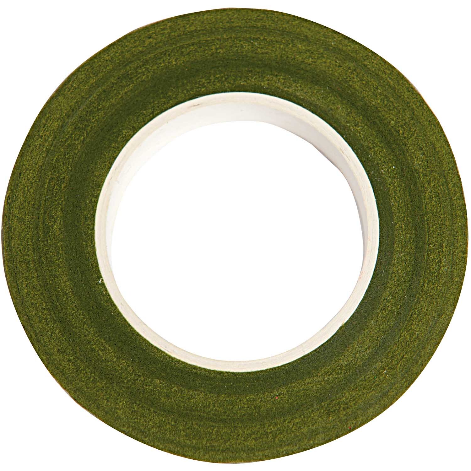 Kreppwickelband 12mm 27,5m Farbe Grün von Rico Design Kreppwickelband 12mm 27,5m von Rico Design in grün, ideal für kreative Bastelprojekte.