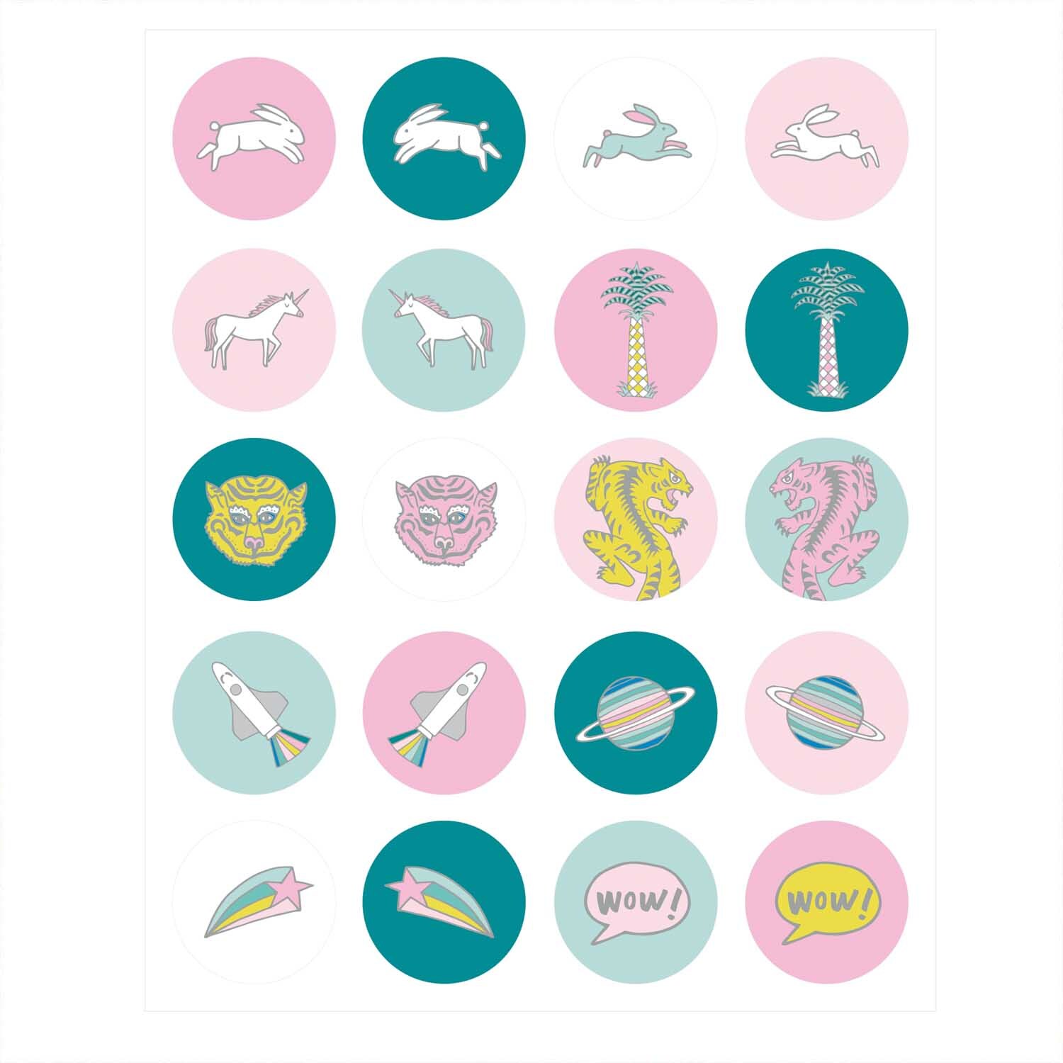 Paper Poetry Sticker Wonderland 6 sheets from Rico Design Paper Poetry Sticker Wonderland 6 sheets from Rico Design
