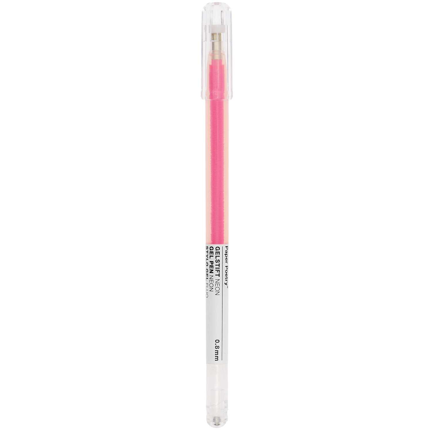 Gel pen neon 0.8mm colour Pink from Rico Design Gelstift Neon 0,8mm in Pink von Rico Design, ideal für kreative Projekte und farbenfrohe Notizen.