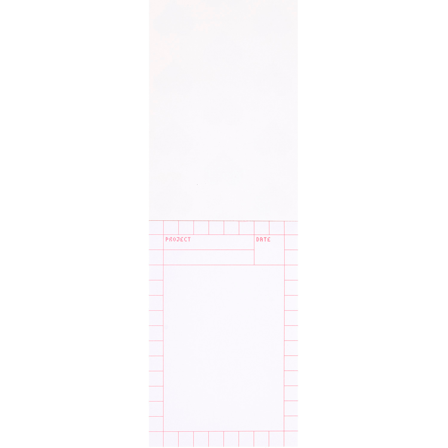 Paper Poetry Notizblock Herzen 10x15cm 50 Seiten 100g/m2 von Rico Design