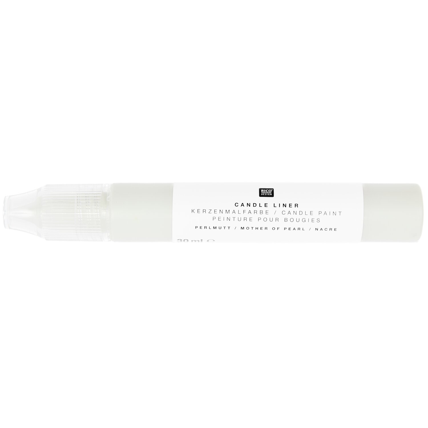 Candle Liner Kerzenmalfarbe 30ml Farbe Perlmutt von Rico Design Candle Liner Kerzenmalfarbe 30ml in Perlmutt von Rico Design, ideal zum kreativen Verzieren von Kerzen.