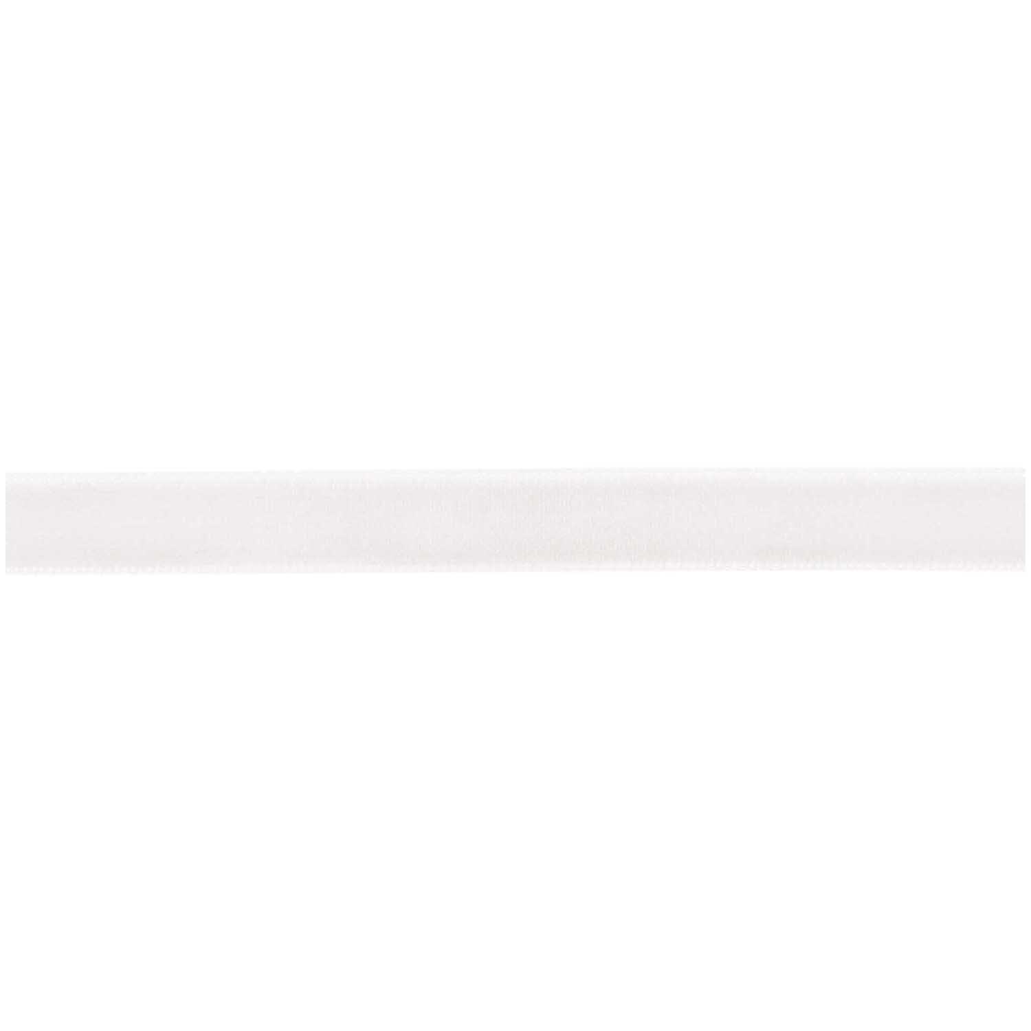 Paper Poetry Samtband 9mm 2m in Creme von Rico Design, ideal für kreative Bastelprojekte.