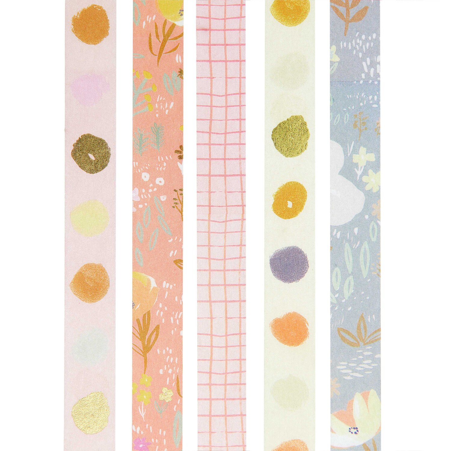 Paper Poetry Tape-Set Crafted Nature 1,5cm 10m 5 Stück von Rico Design Paper Poetry Tape-Set mit fünf dekorativen, mehrfarbigen Klebebändern von Rico Design.