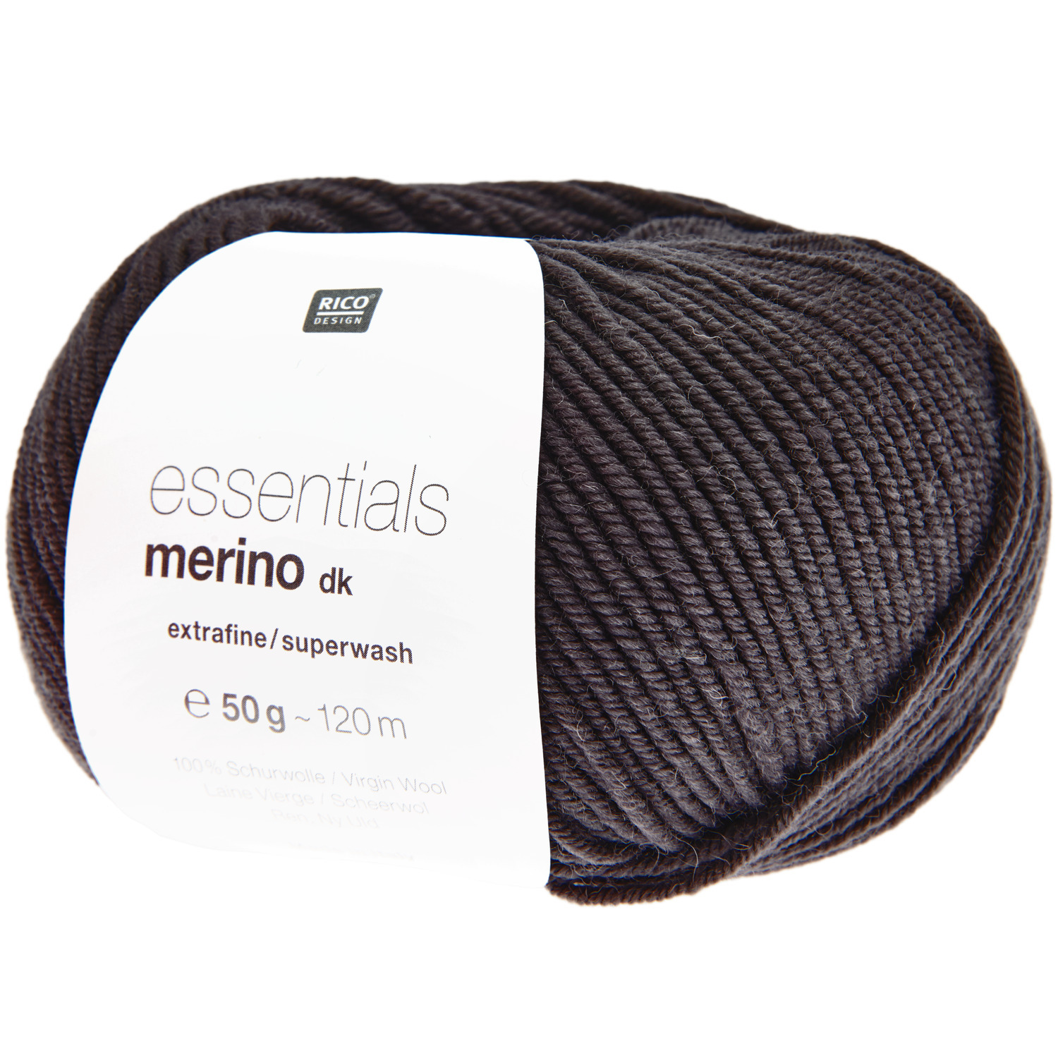 Essentials Merino dk 50g 120m Couleur Ardoise from Rico Design Essentials Merino dk: Weiches Garn in Schiefer von Rico Design, 50g Knäuel mit 120m Länge. Ideal für hochwertige Strickprojekte.