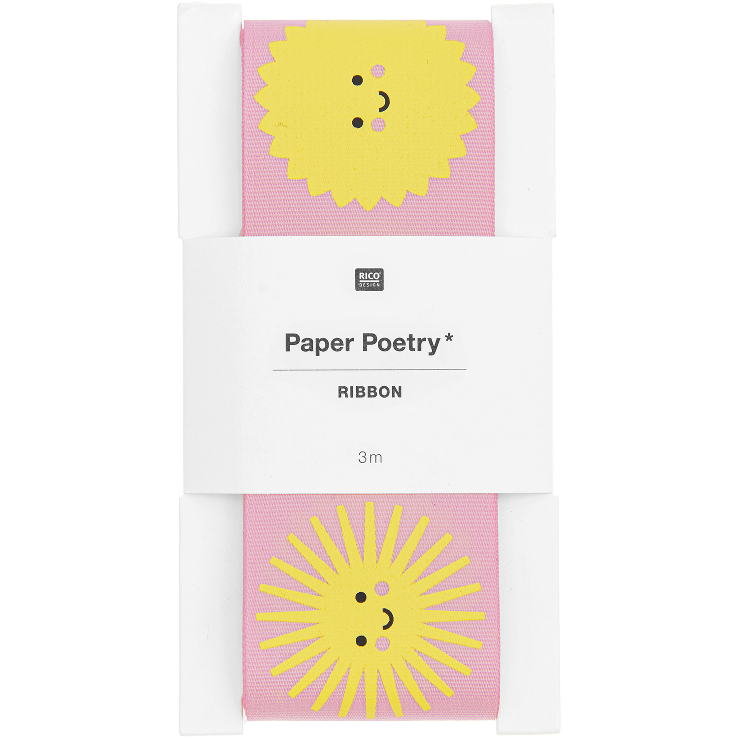 Paper Poetry Taftband Sonne 38mm 3m von Rico Design