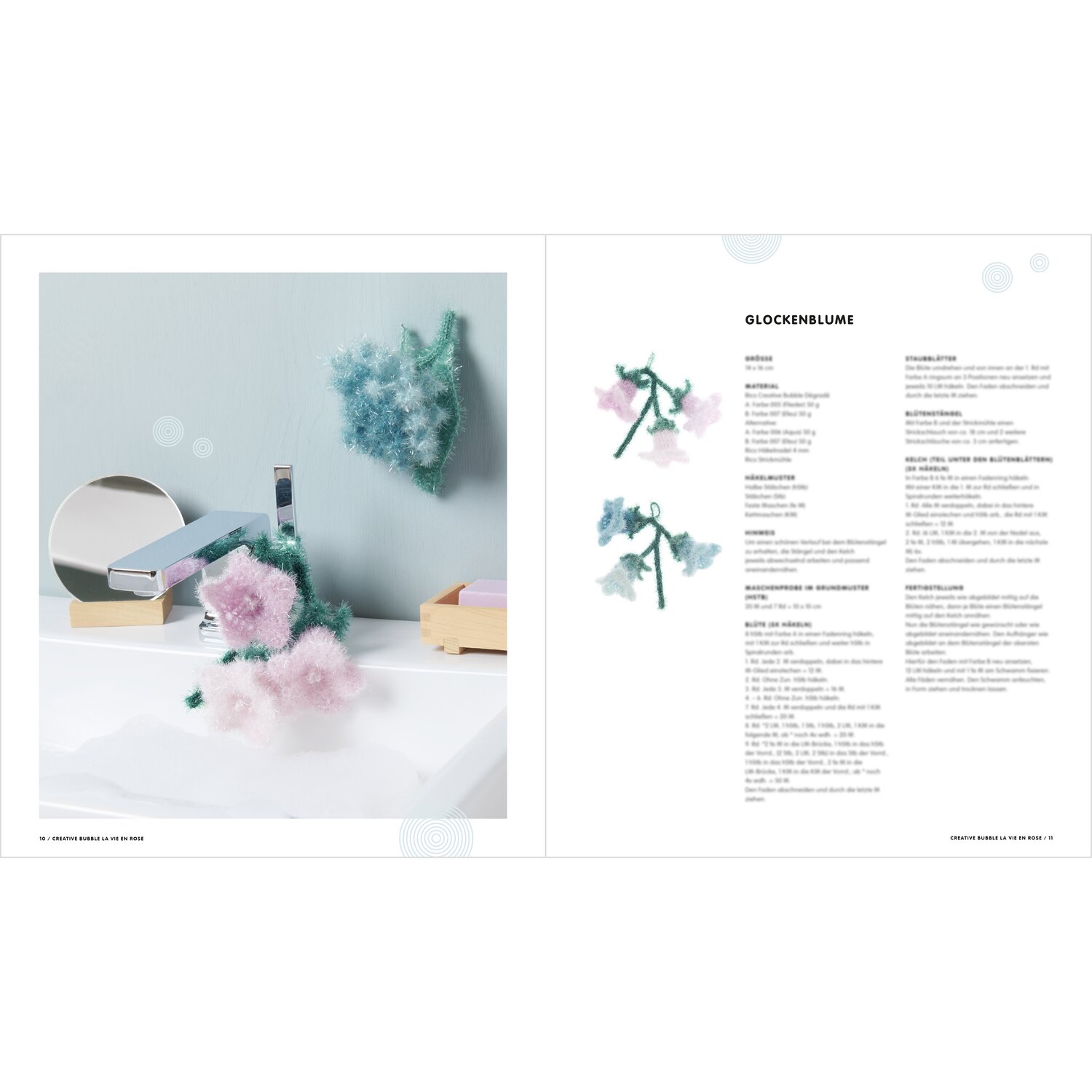 Creative Bubble - La Vie En Rose Sprachauswahl deutsch von Rico Design Creative Bubble - La Vie En Rose Sprachauswahl deutsch von Rico Design