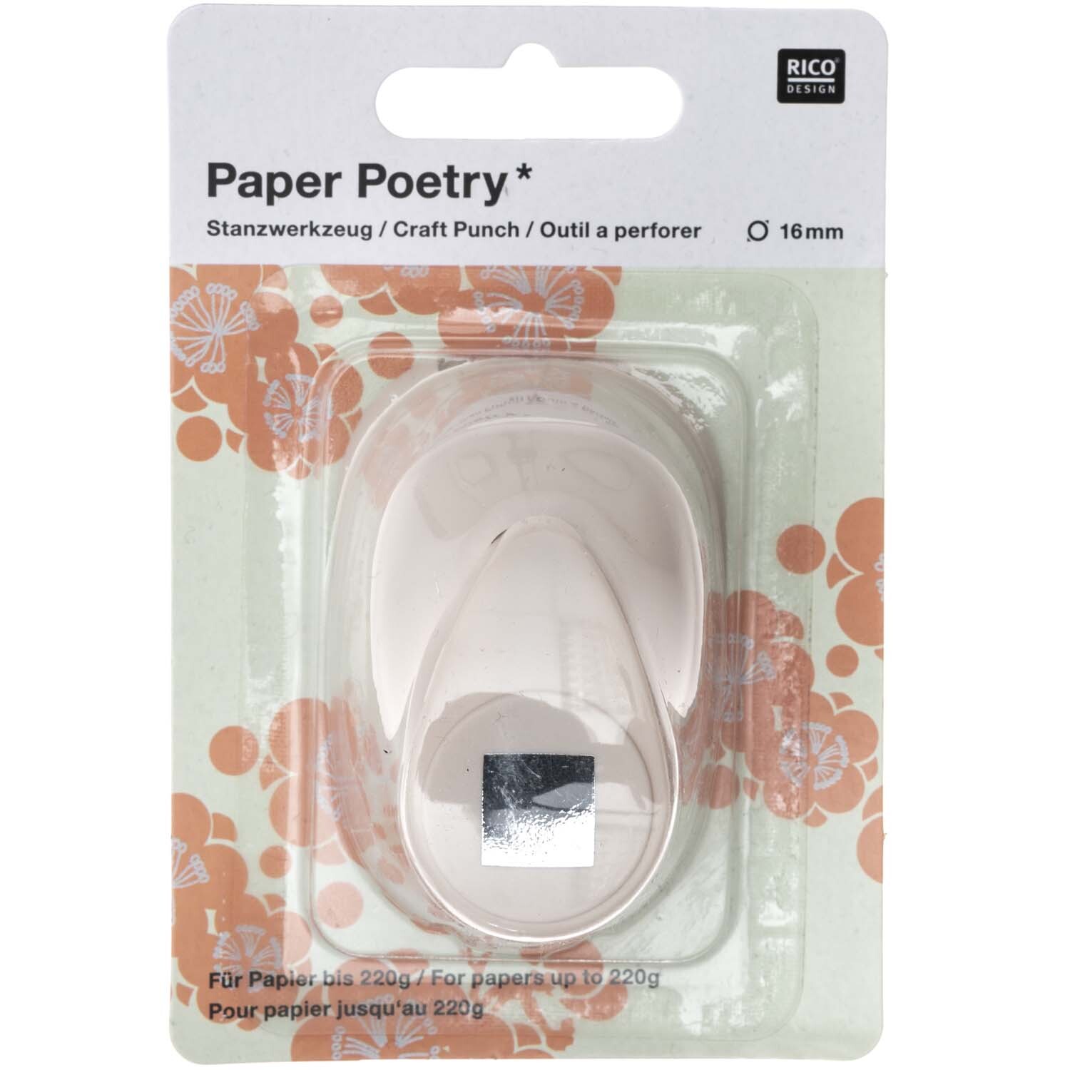 Paper Poetry Stanzer Viereck S 1,6cm von Rico Design