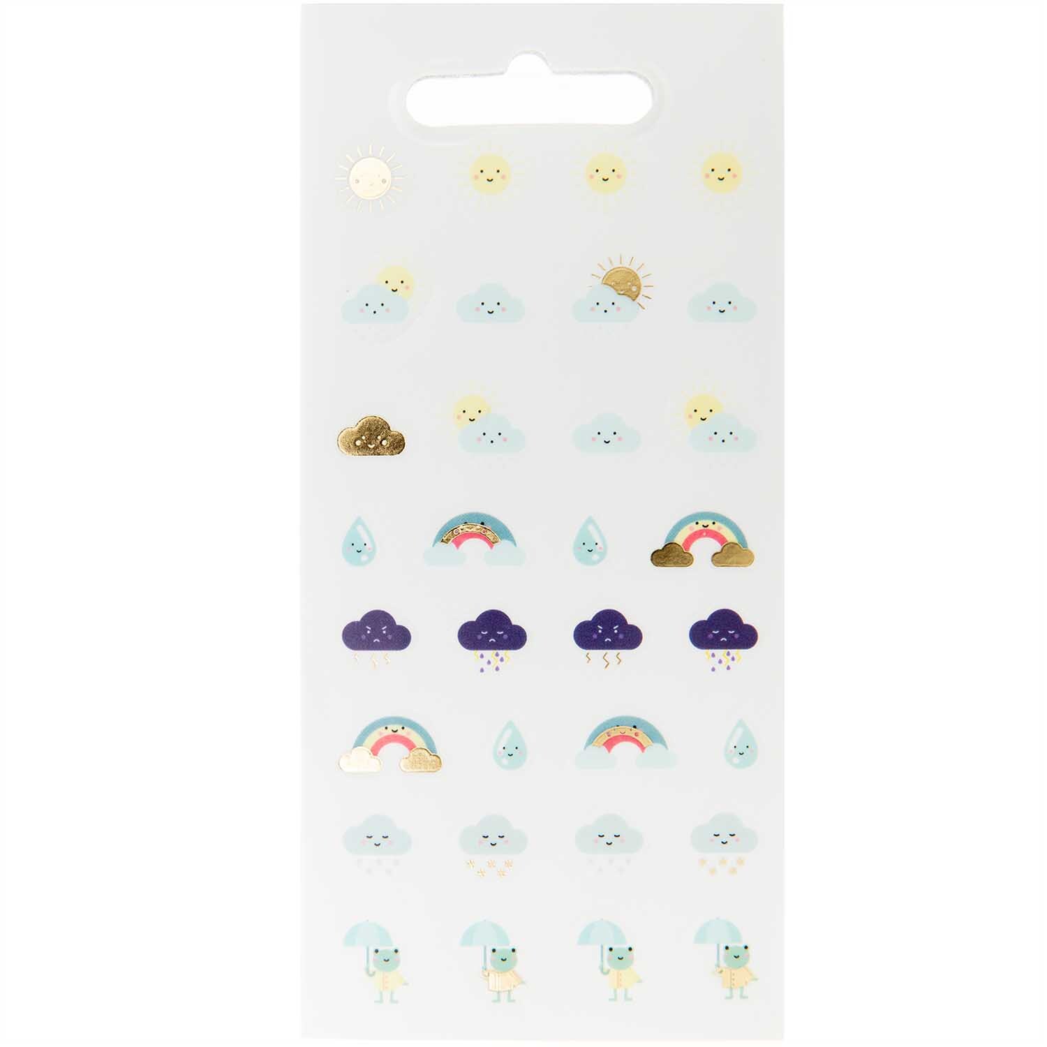 Paper Poetry Stickerbuch Icons 10 Blatt von Rico Design
