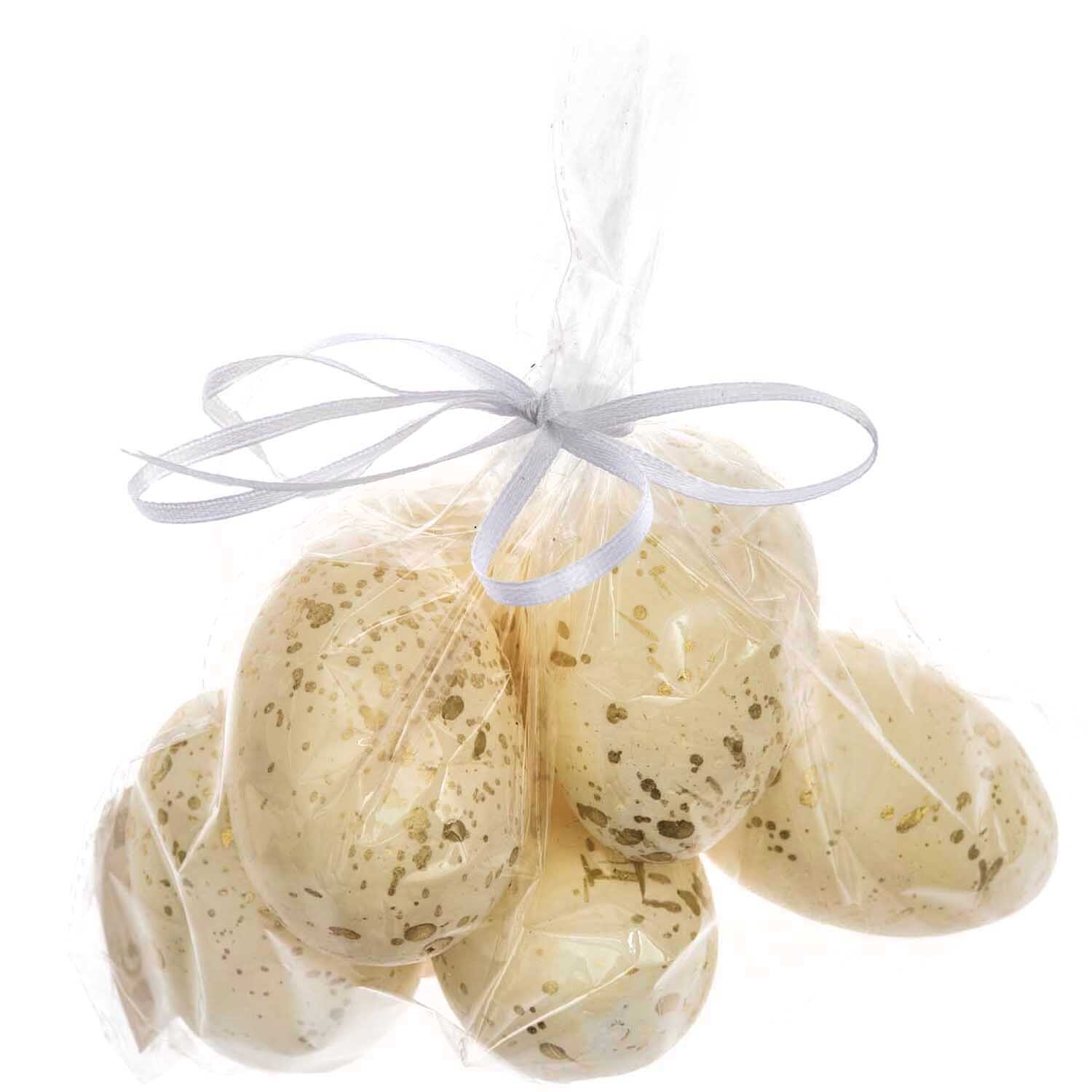 Eier creme-gold 6cm 6 Stück von Rico Design
