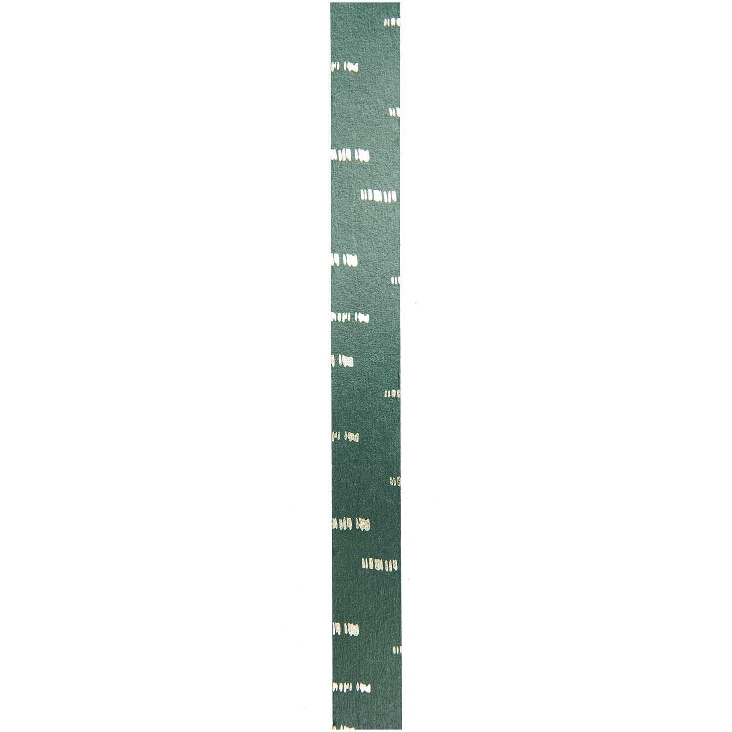 Paper Poetry Tape Struktur in grün-gold mit 1,5 cm Breite und 10 m Länge von Rico Design.