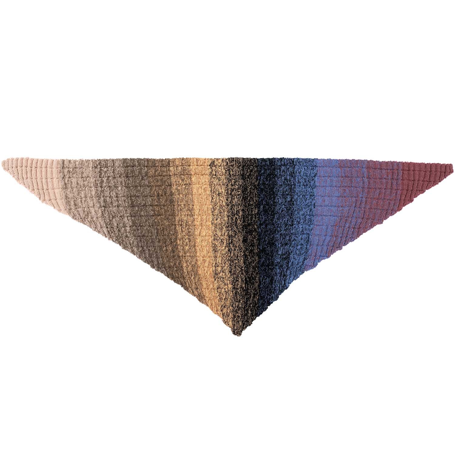Creative Wool Dégradé Super6 200g 800m Couleur Poudre bleue from Rico Design Creative Wool Dégradé Super6: Dreieckstuch in sanften Farbverläufen von Blau bis Puder, 200g 800m, von Rico Design.