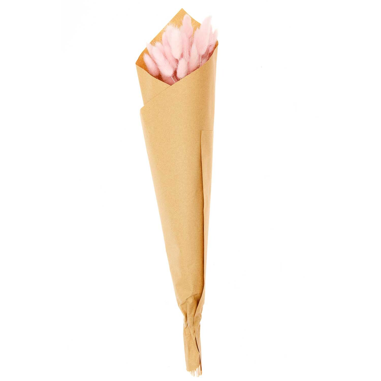 Getrockneter Lagurus pink ca. 40cm 50 Stück von Rico Design