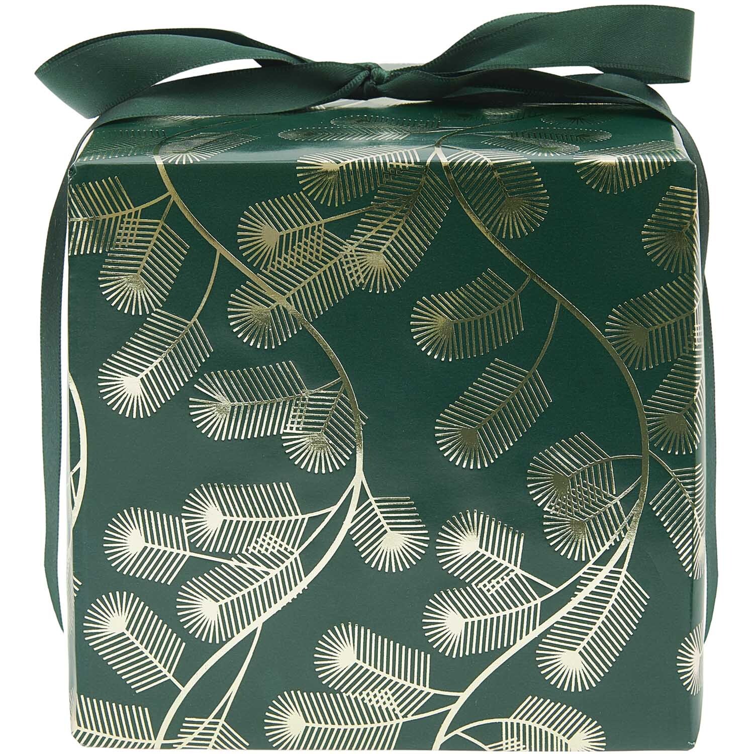 Paper Poetry Papier cadeau branches de sapin 200x70cm 80g/m2 Couleur Vert from Rico Design Paper Poetry Geschenkpapier mit Tannenzweigen-Muster, 200x70cm, zeigt ein elegantes Design in Grün. Perfekt für festliche Anlässe.
