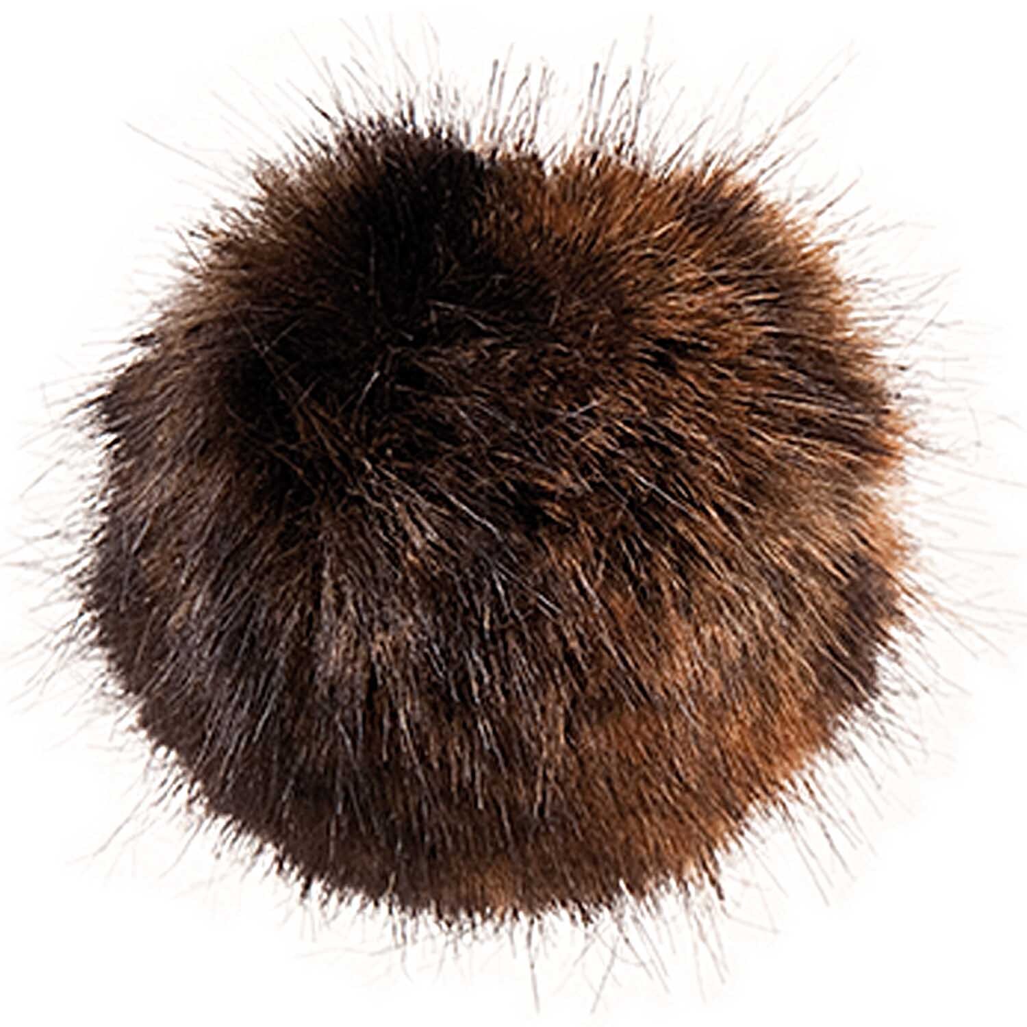 Faux fur bobble 13cm