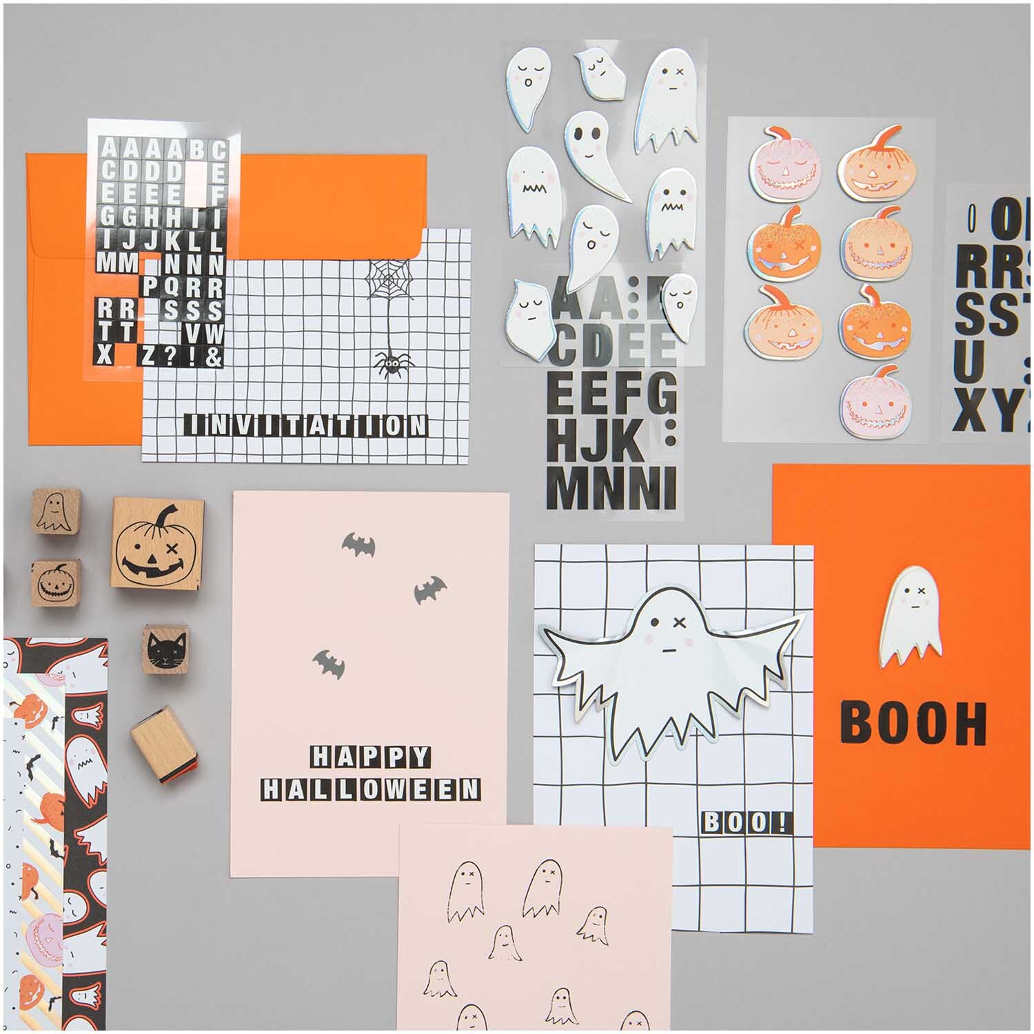 Paper Poetry 3D Sticker Kürbisse von Rico Design Paper Poetry 3D Sticker Kürbisse: Halloween-Bastelset mit Geistern, Kürbissen und Buchstaben von Rico Design. Ideal für kreative Dekorationen.