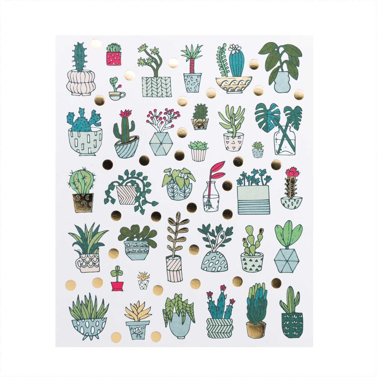 Paper Poetry Sticker Hygge Plants 6 Blatt von Rico Design Paper Poetry Sticker Hygge Plants mit verschiedenen Pflanzenmotiven auf sechs Blättern. Ideal für kreative Projekte.