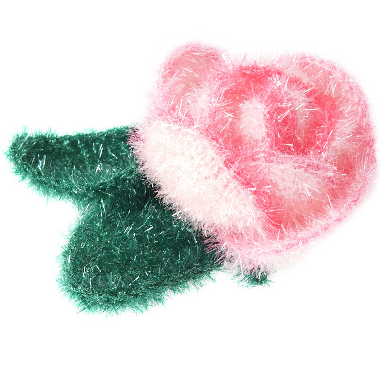 Häkelset Creative Bubble Rose Classic von Rico Design Häkelset Creative Bubble Rose Classic: Flauschige rosa Rose mit grünen Blättern von Rico Design.
